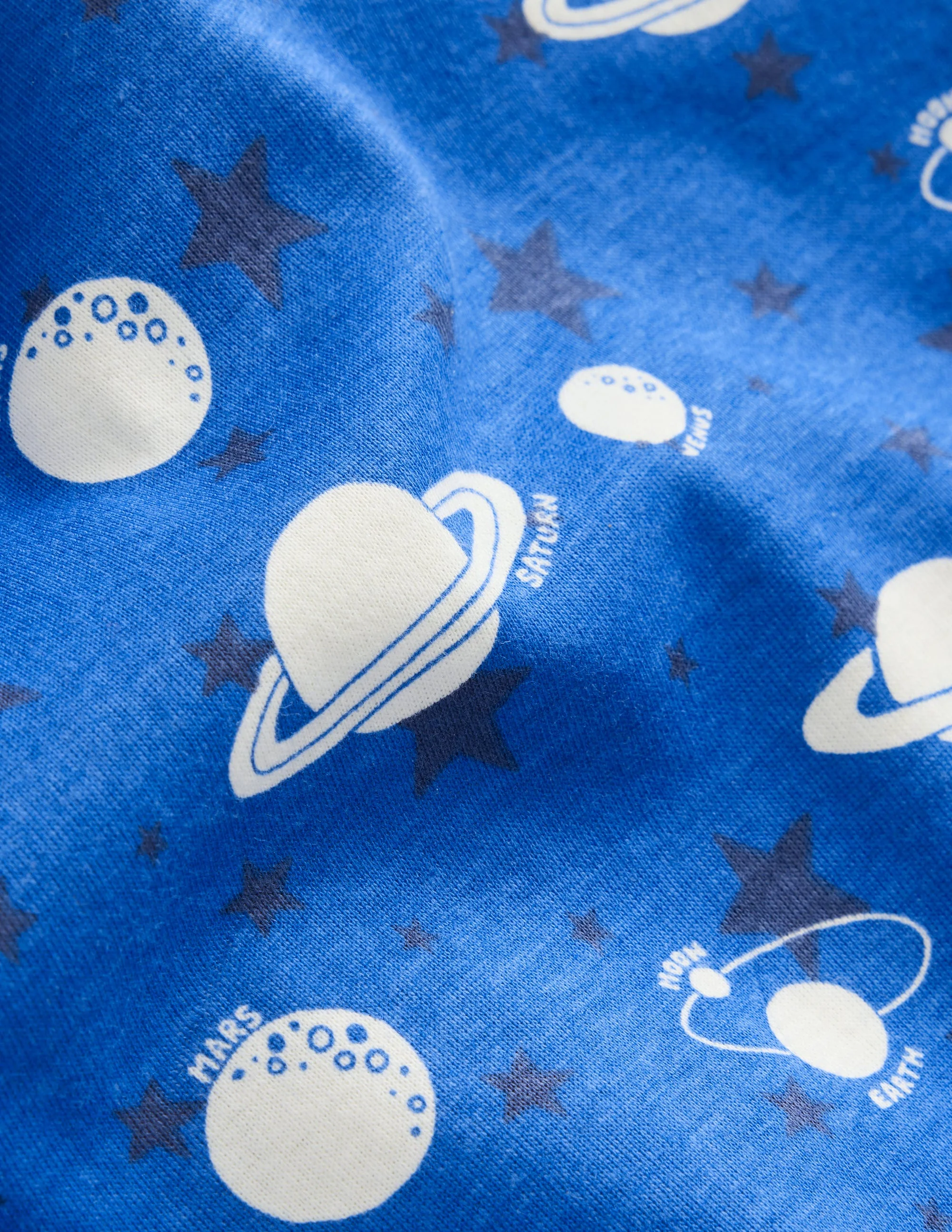 Snug Short John Glow Pyjamas-Greek Blue Space - Image 3