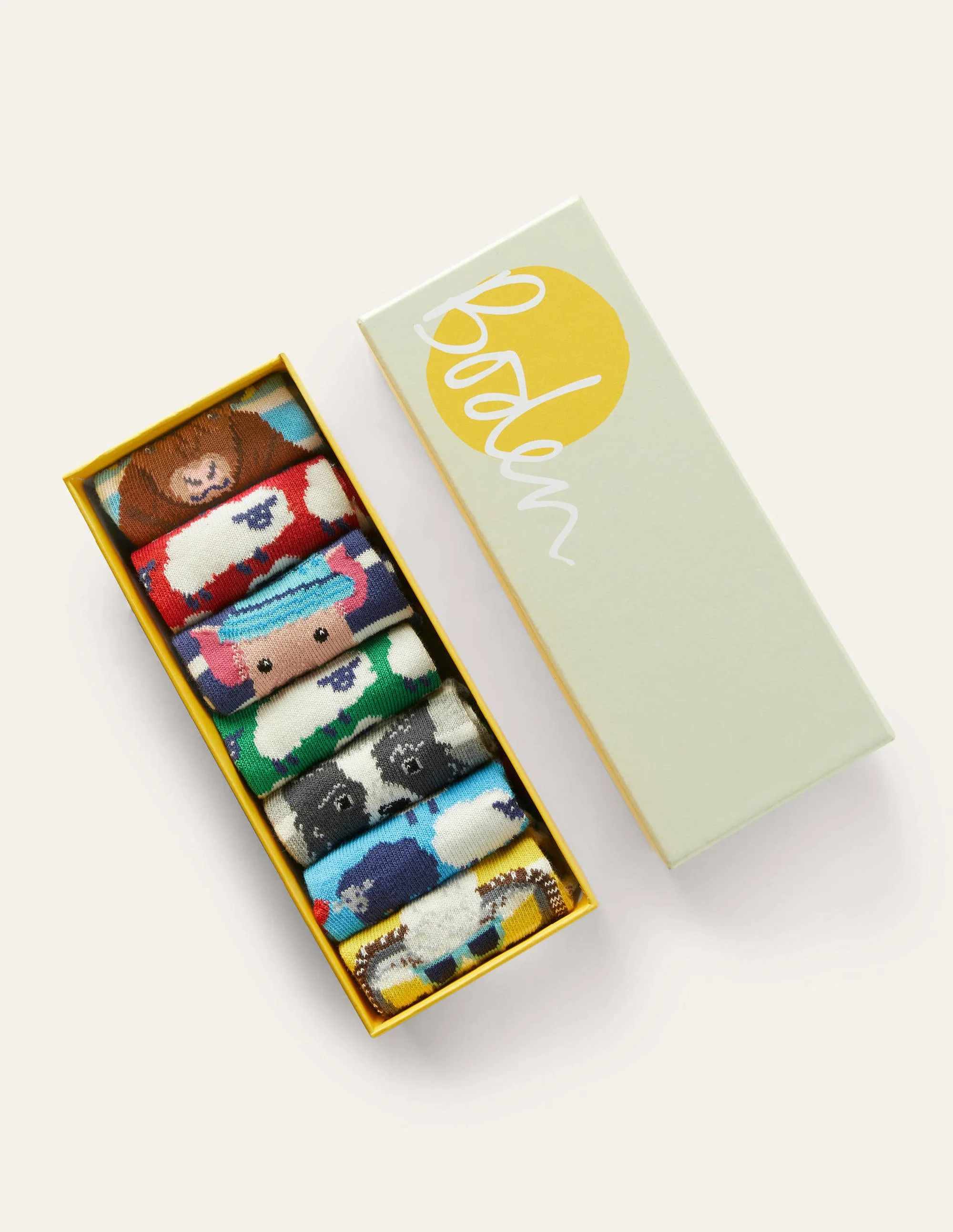 Sock Box 7 Pack-Mini Sheep - Image 2