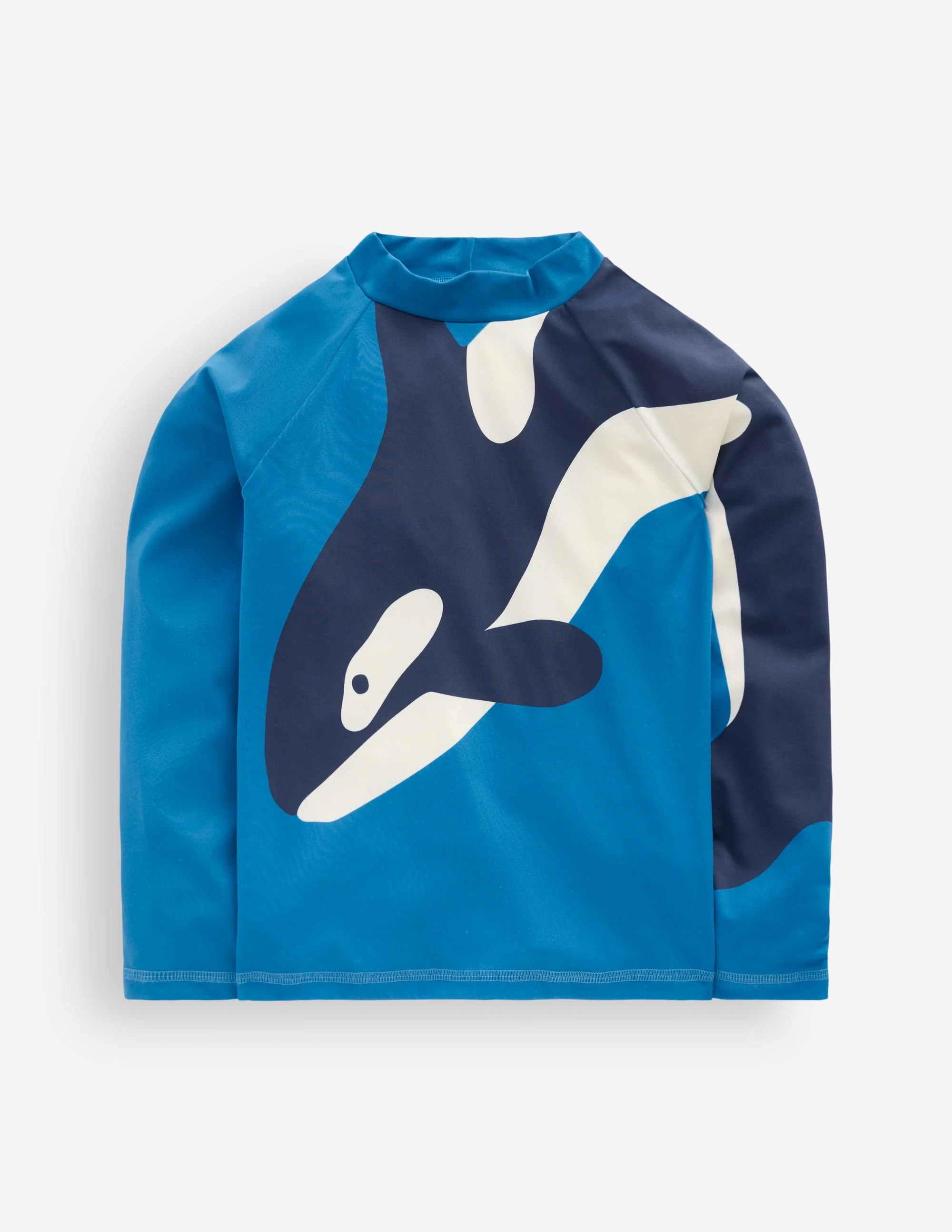 Sun Safe Fun Rash Vest-Swimming Whale