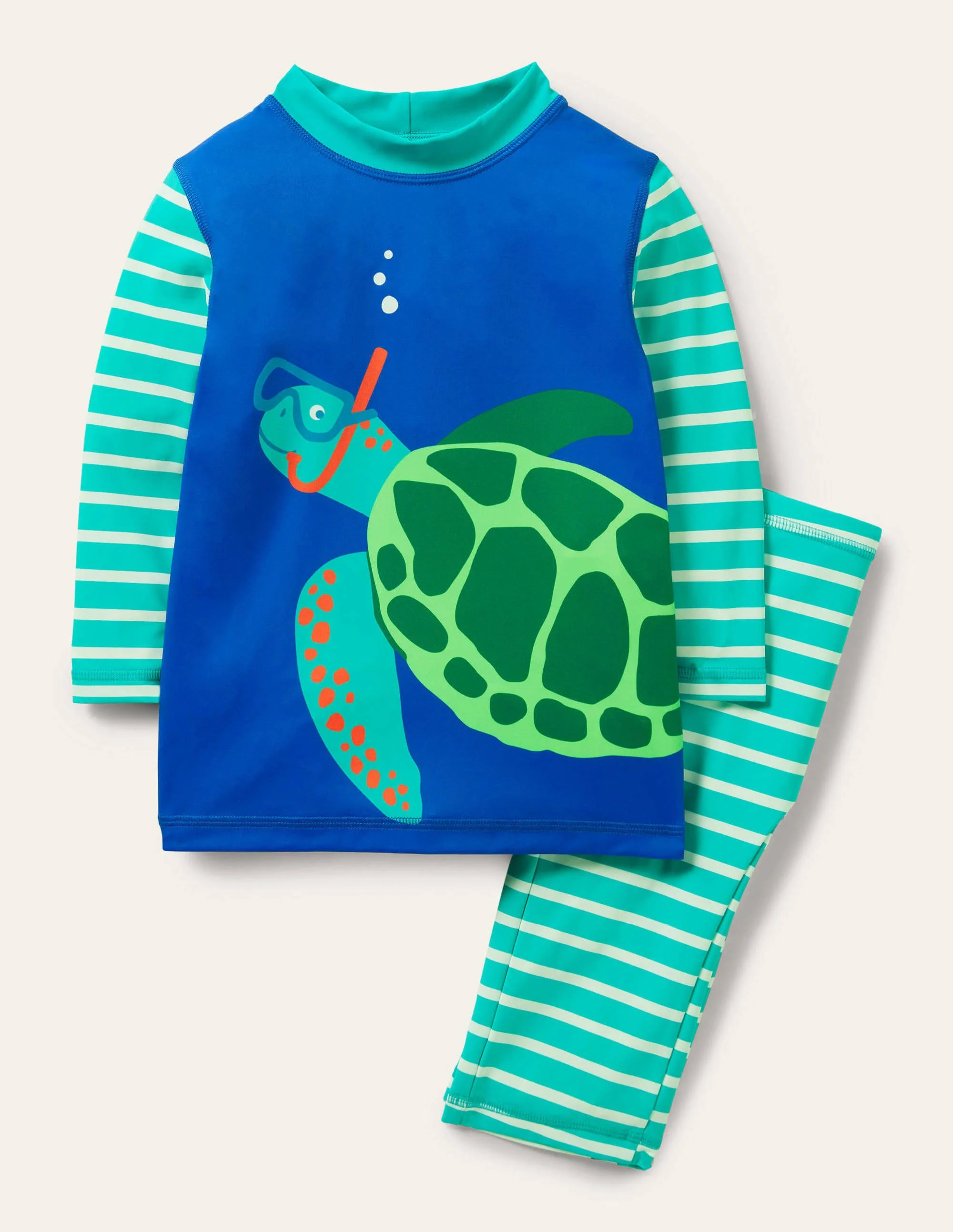 Sun Safe Surf Set-Tropical Green Turtle