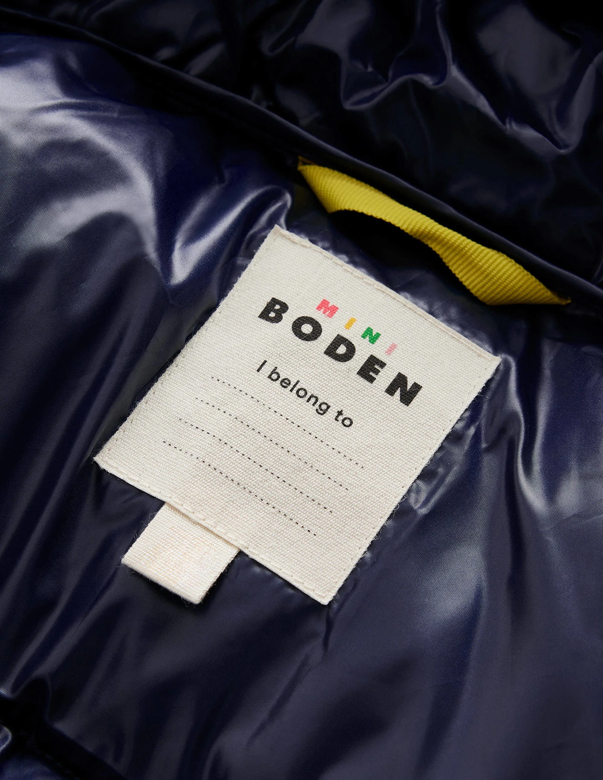 Ultimate Padded Coat-Gooseberry / Delft Colourblock - Image 4