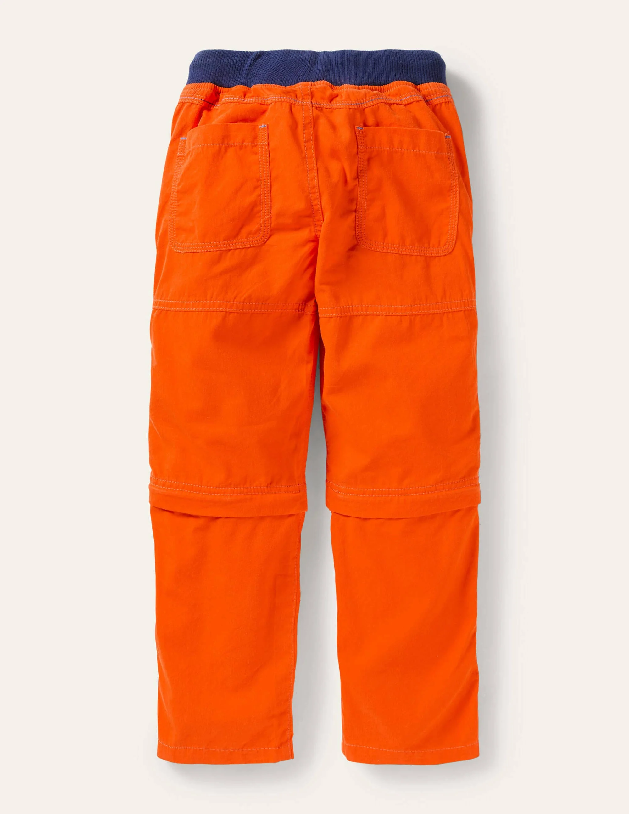 Zip-off Techno Pants-Mandarin Orange - Image 2