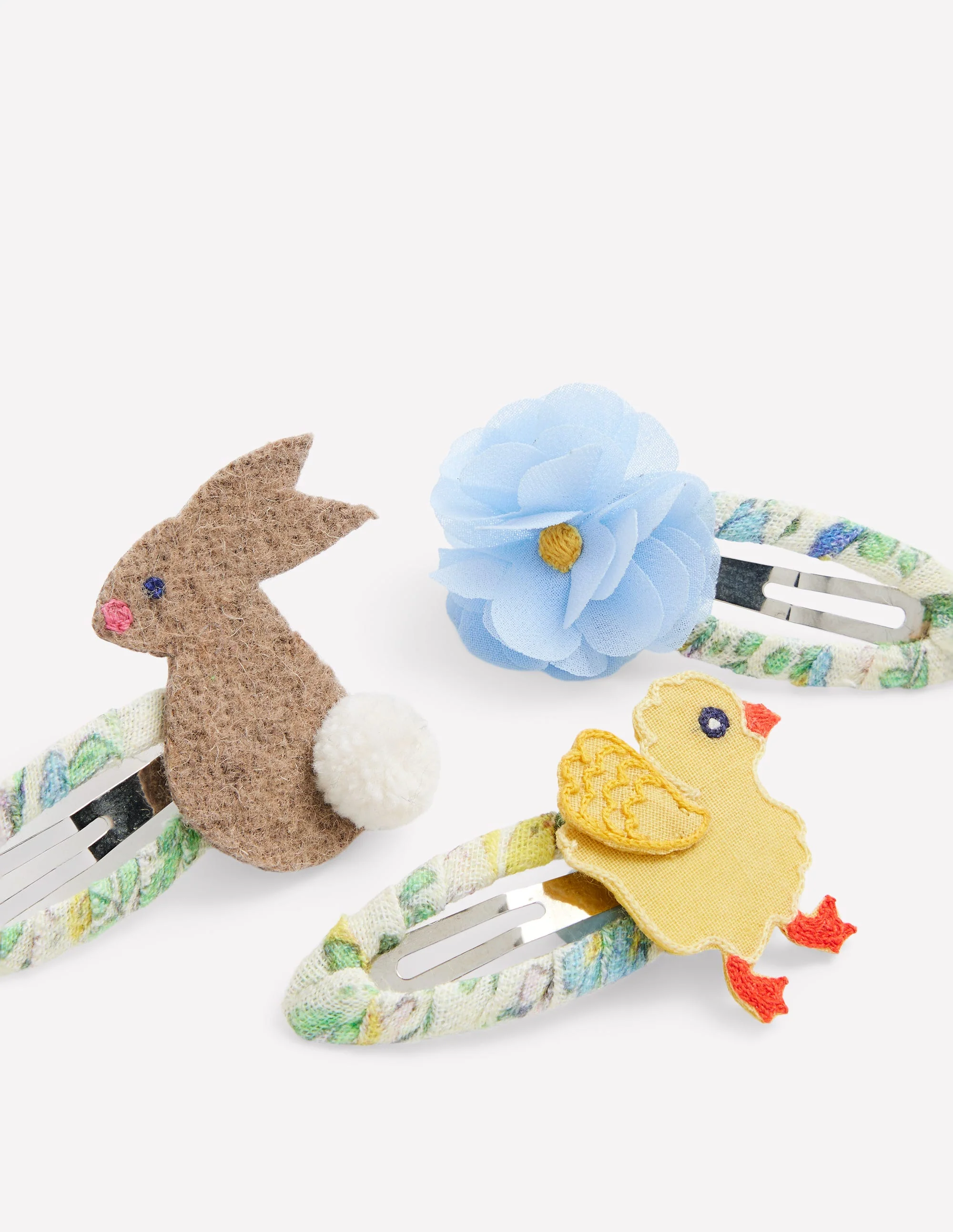 3-pack Hair Clips-Easter Animals - Image 2