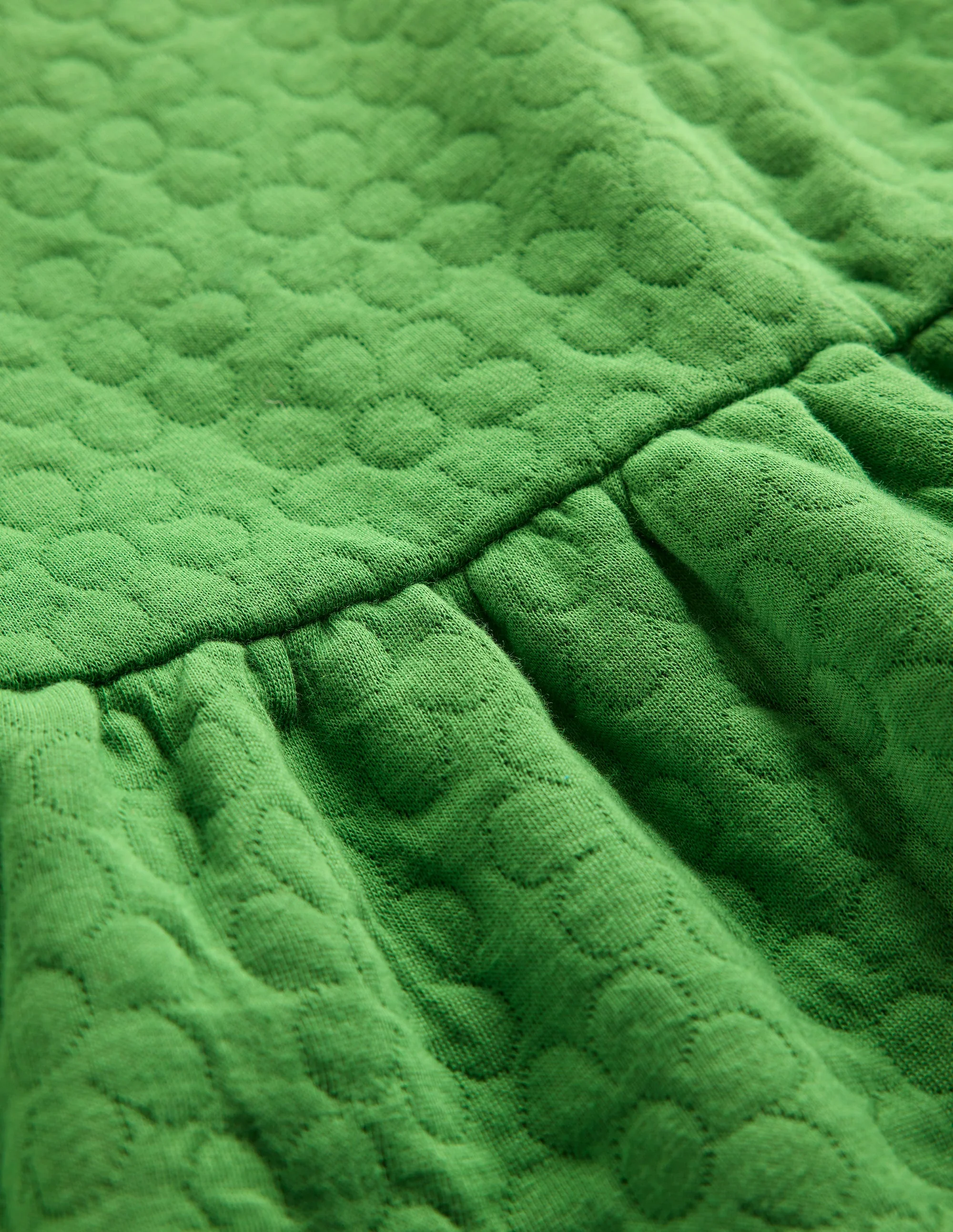 Aggie Flower Jacquard Dress-Mint Green - Image 3