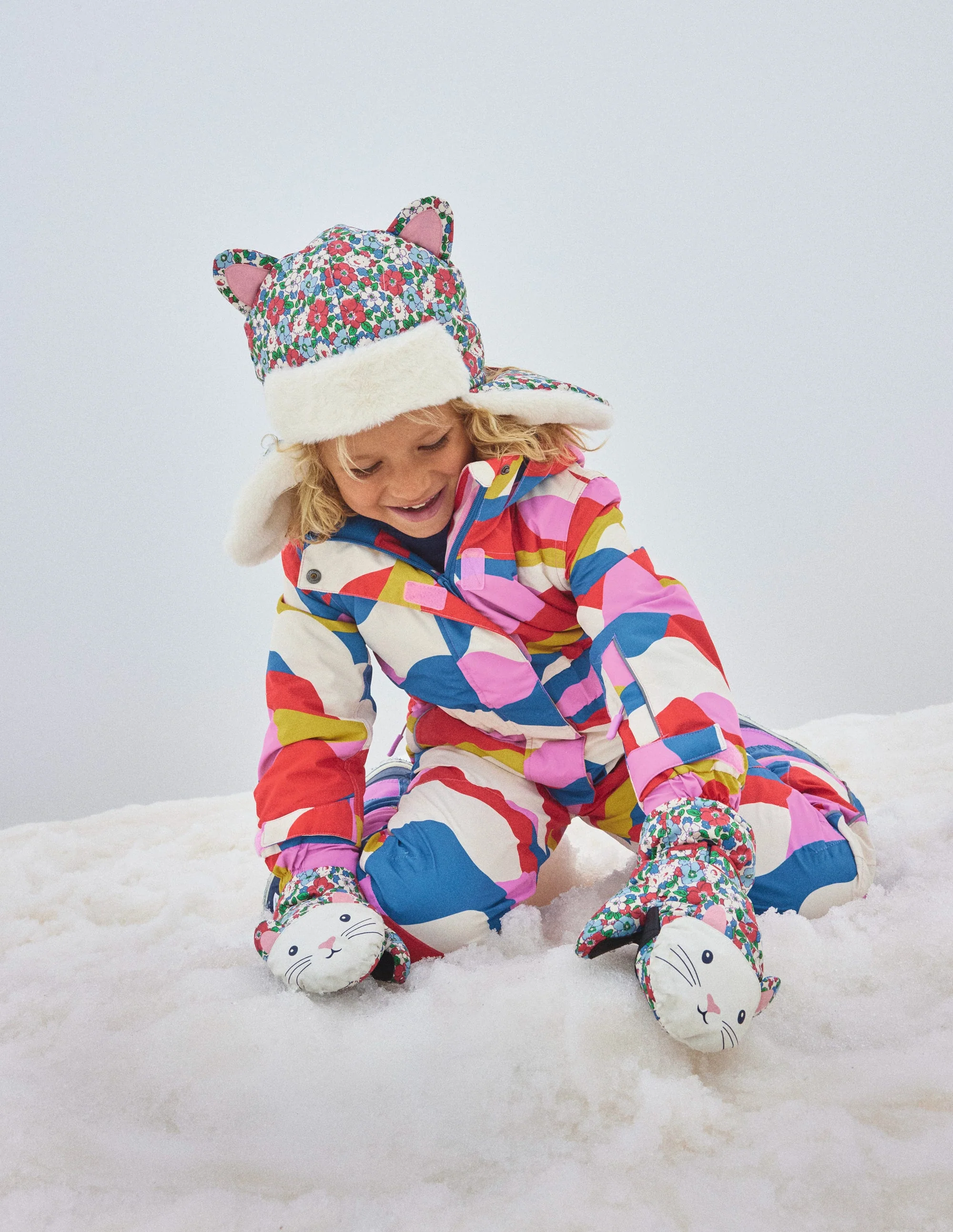 All-Weather Ski All-In-One-Cosmos Pink Ski Camo - Image 8