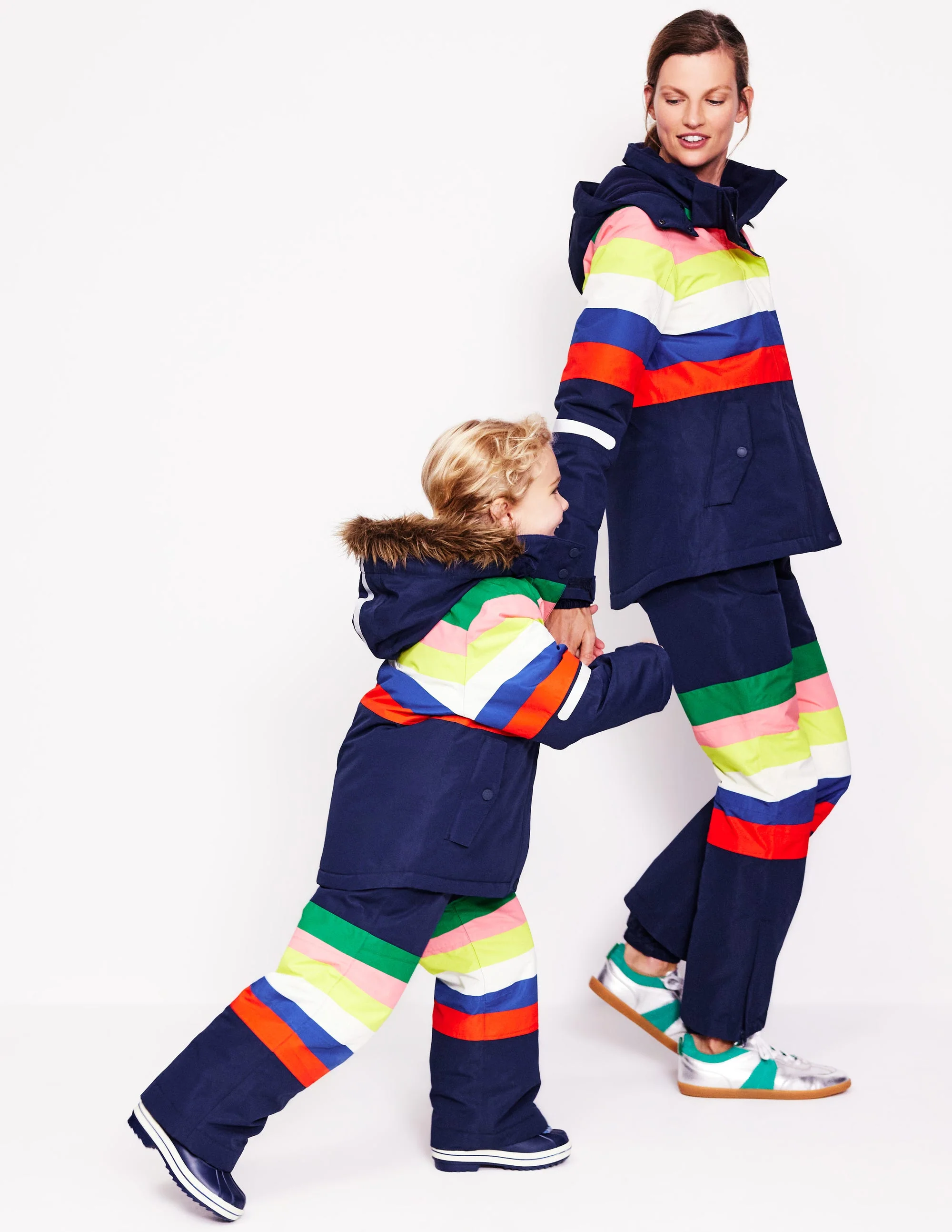 All-weather Waterproof Pants-Rainbow Stripe - Image 3