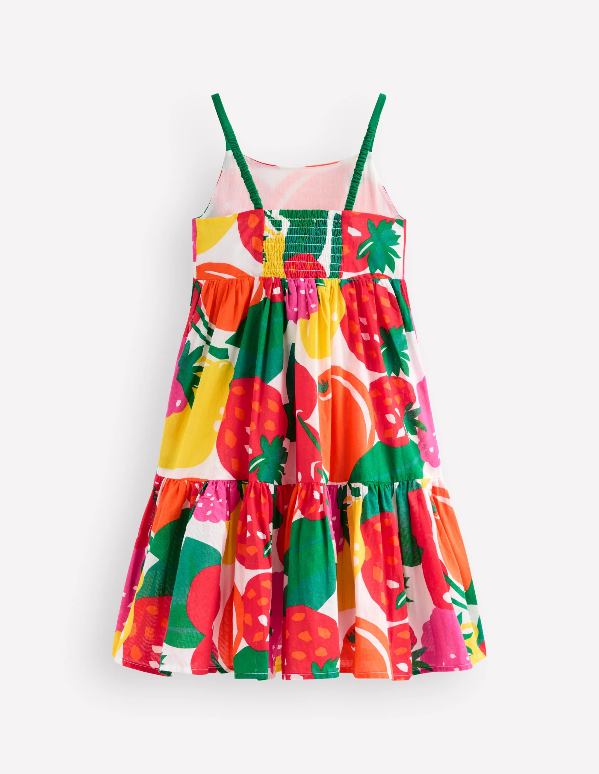 Aurelia Tiered Twirly Dress-Multi Giant Fruit - Image 3