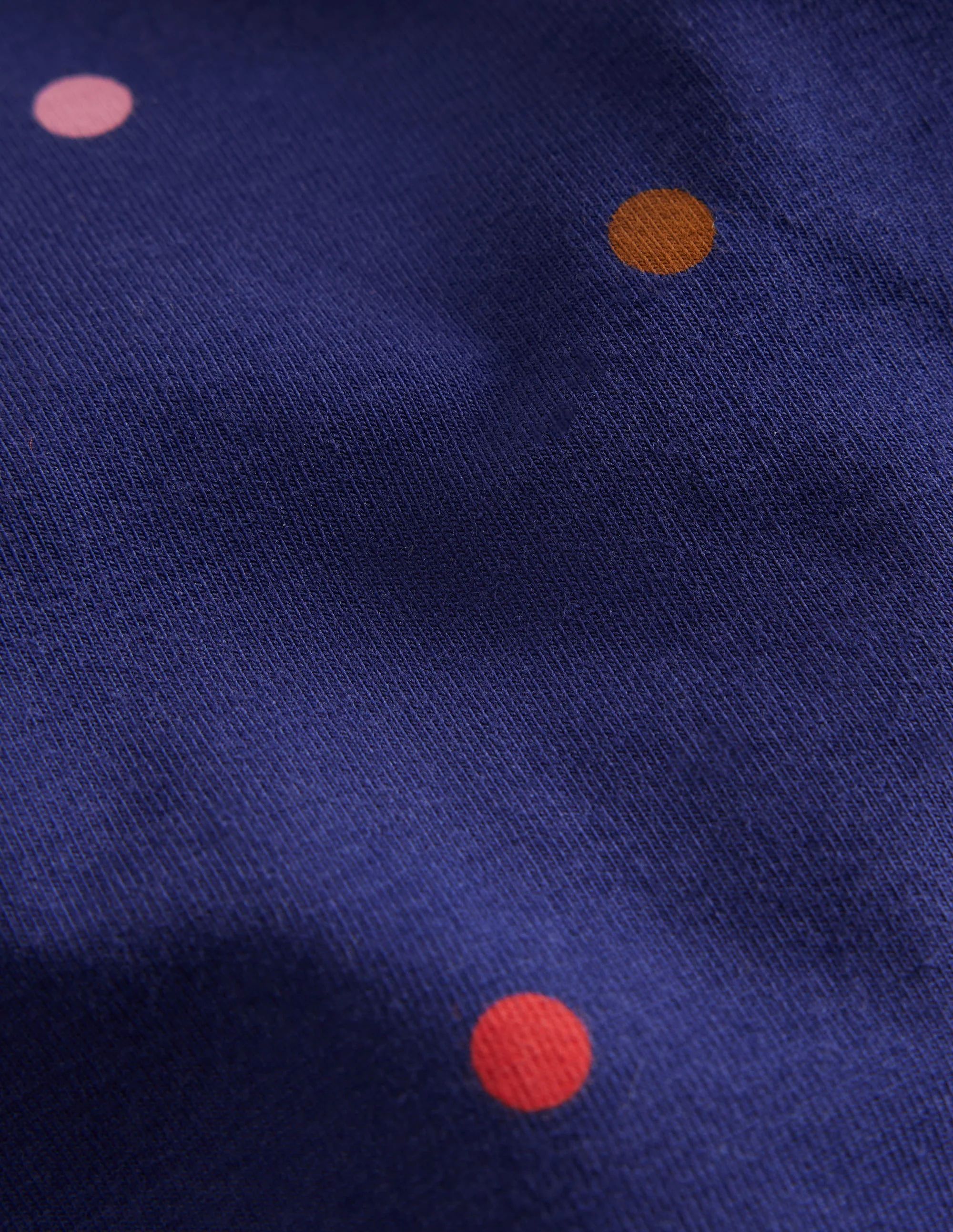 Biker Shorts-Starboard Blue Confetti Spot - Image 3