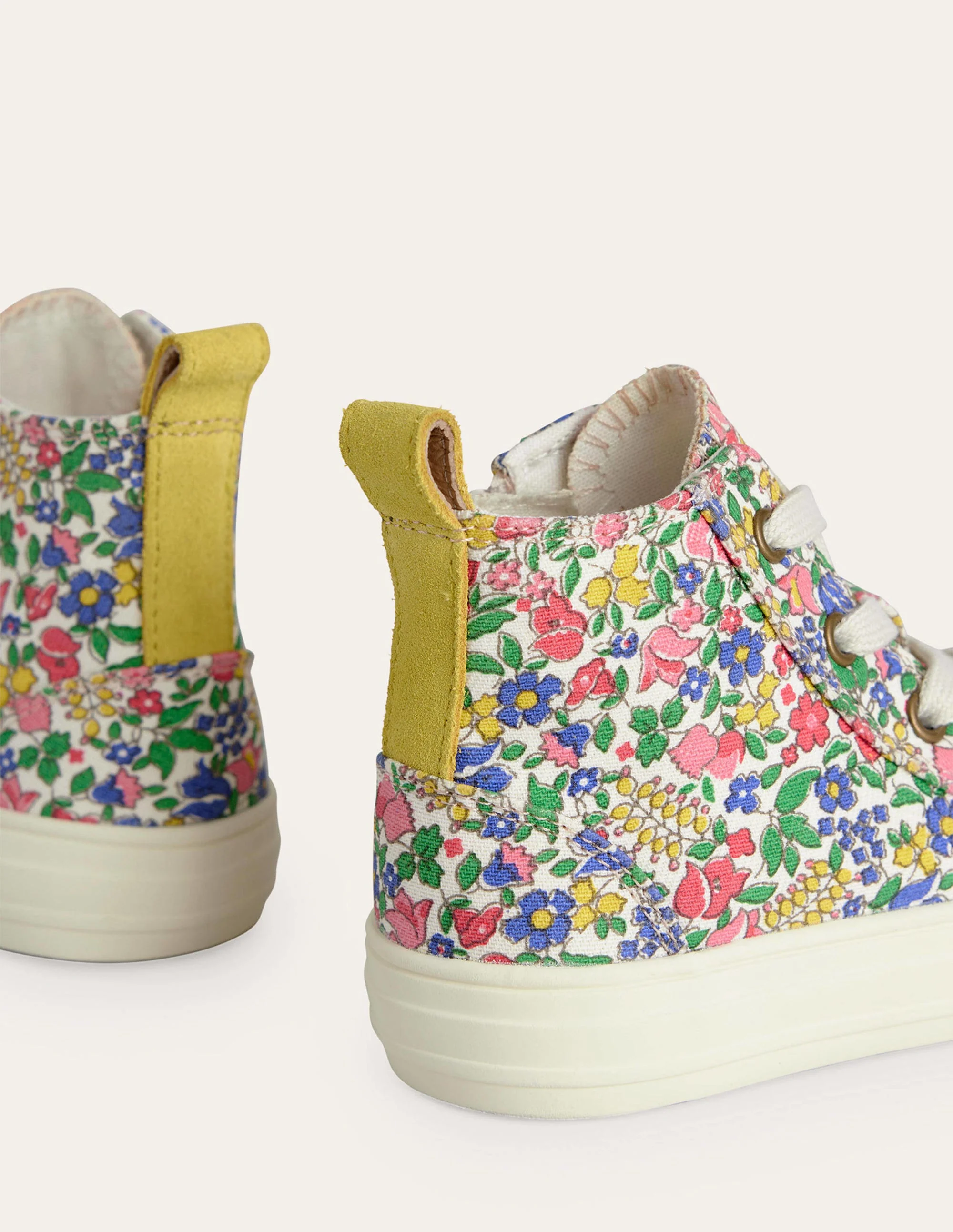 Canvas High Tops-Multi Flowerbed - Image 3