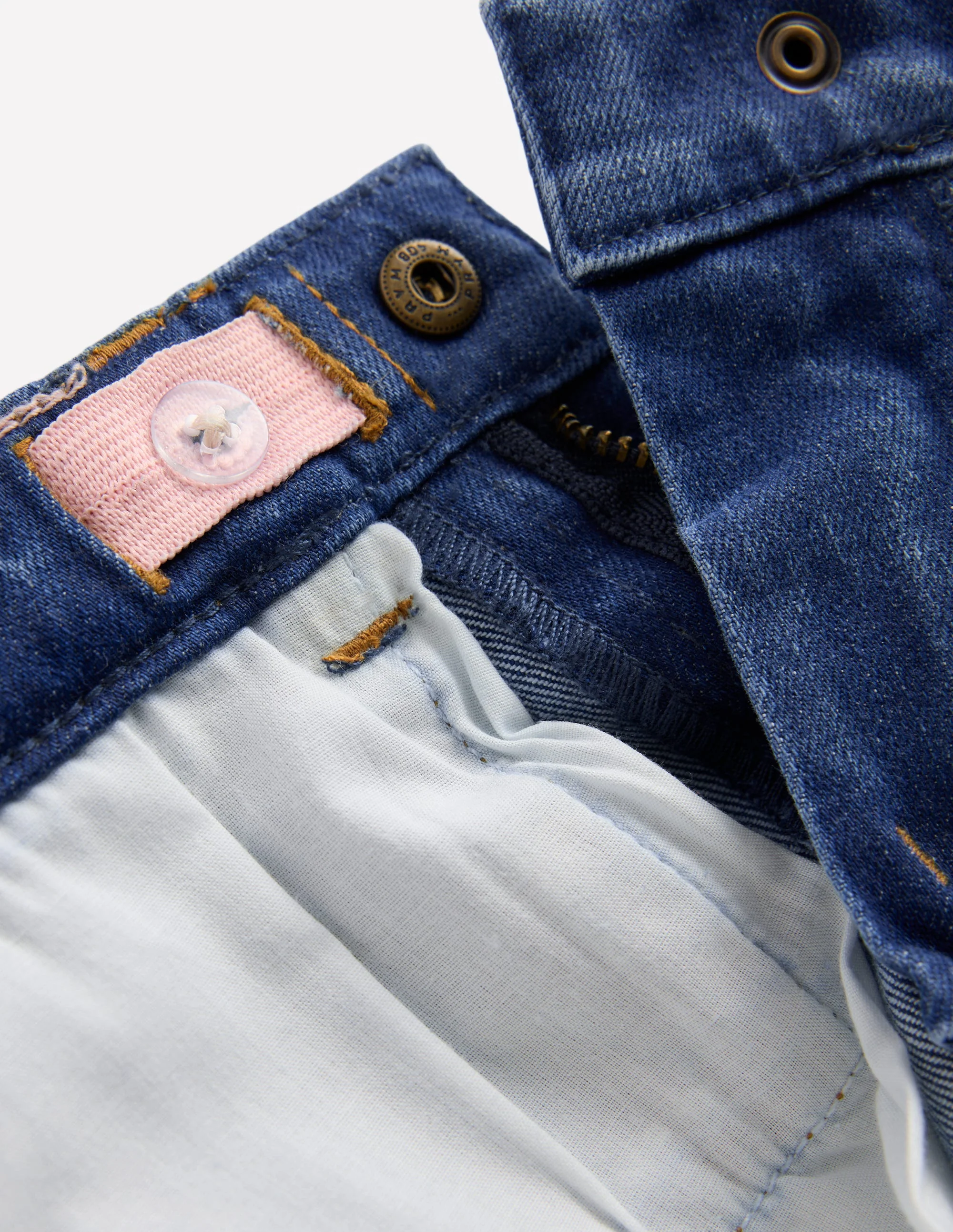 Capri Pants-Denim Mid Wash - Image 4