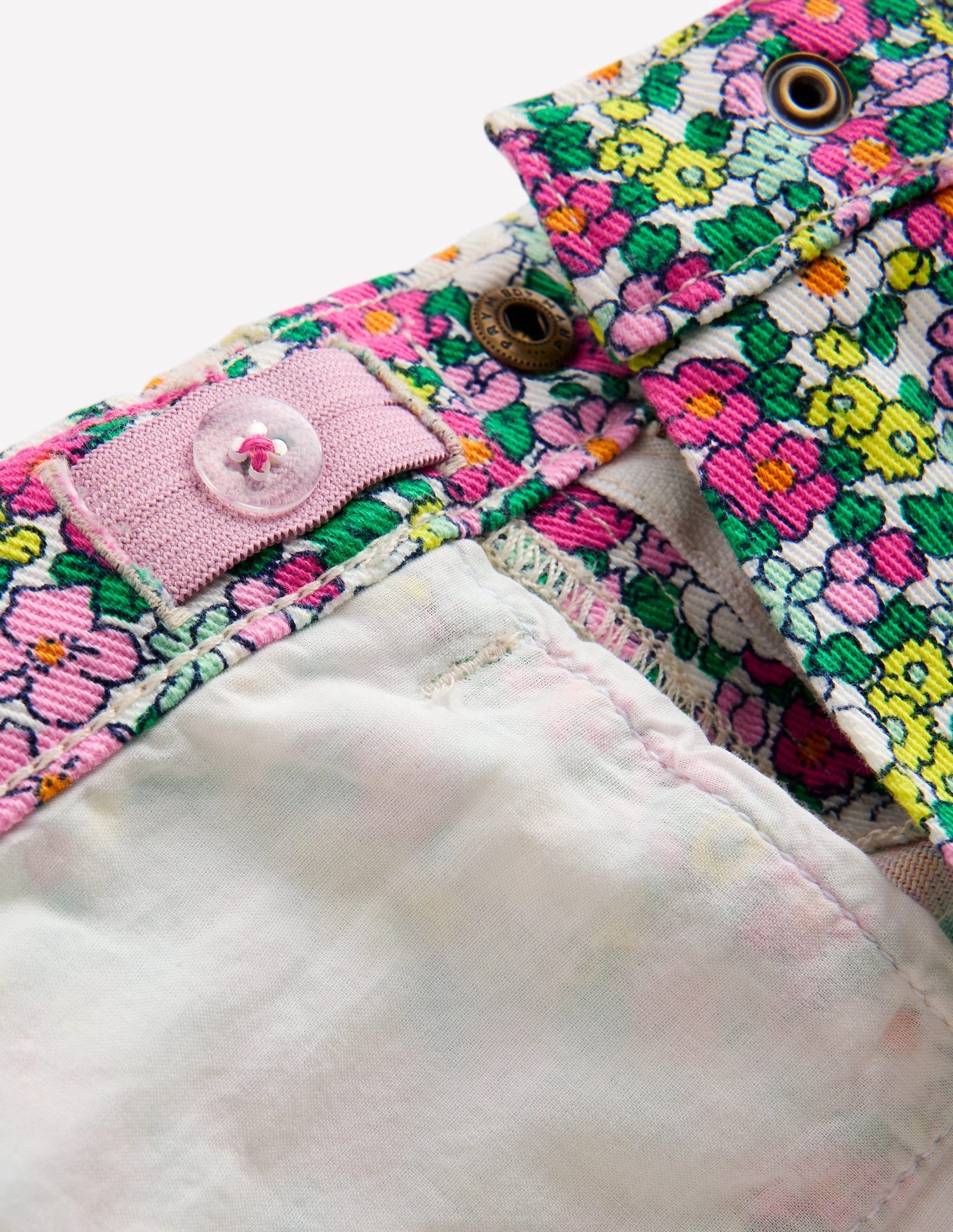 Capri Pants-Multi Summerflower Bed - Image 4