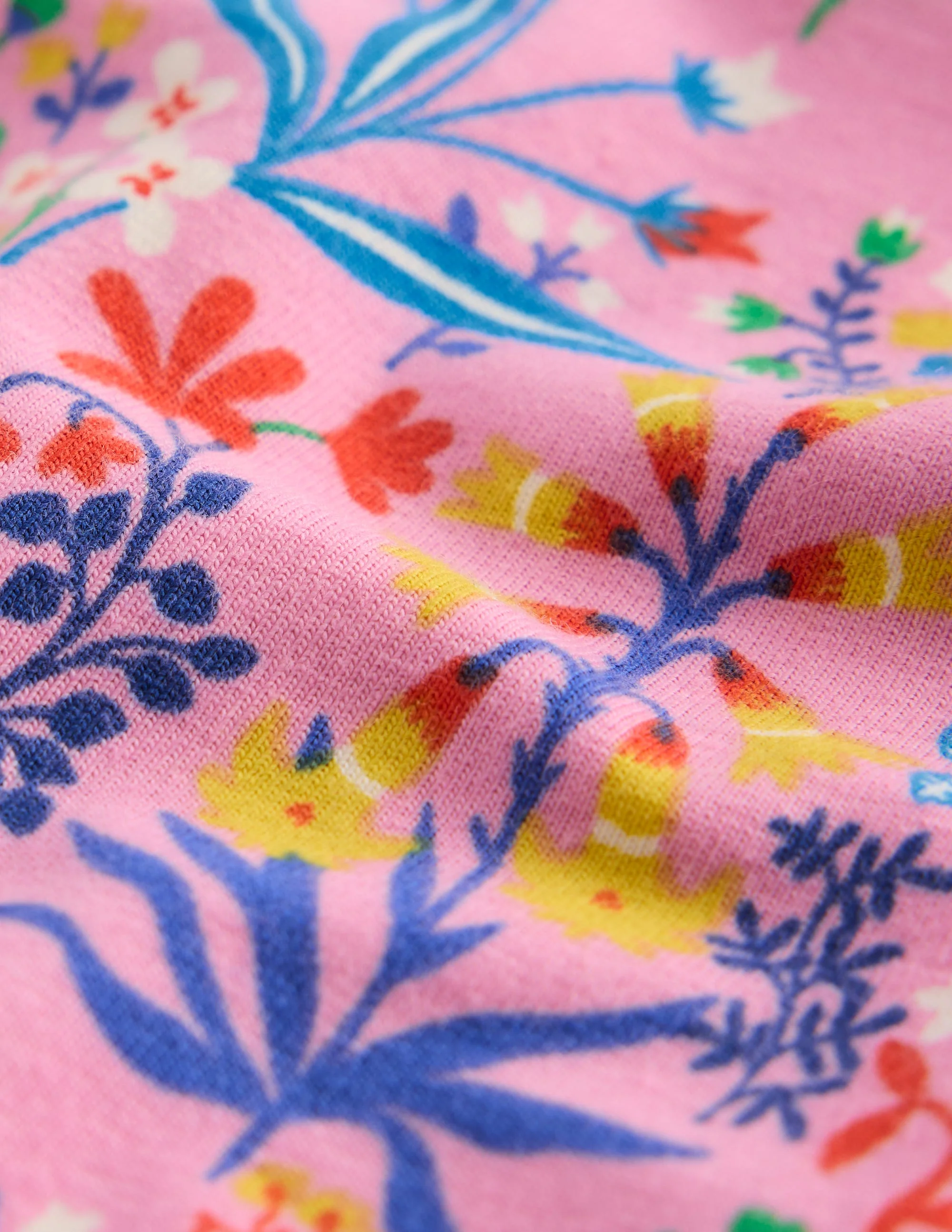 Cartwheel Shorts-Meadowsweet Pink Garden Floral - Image 3