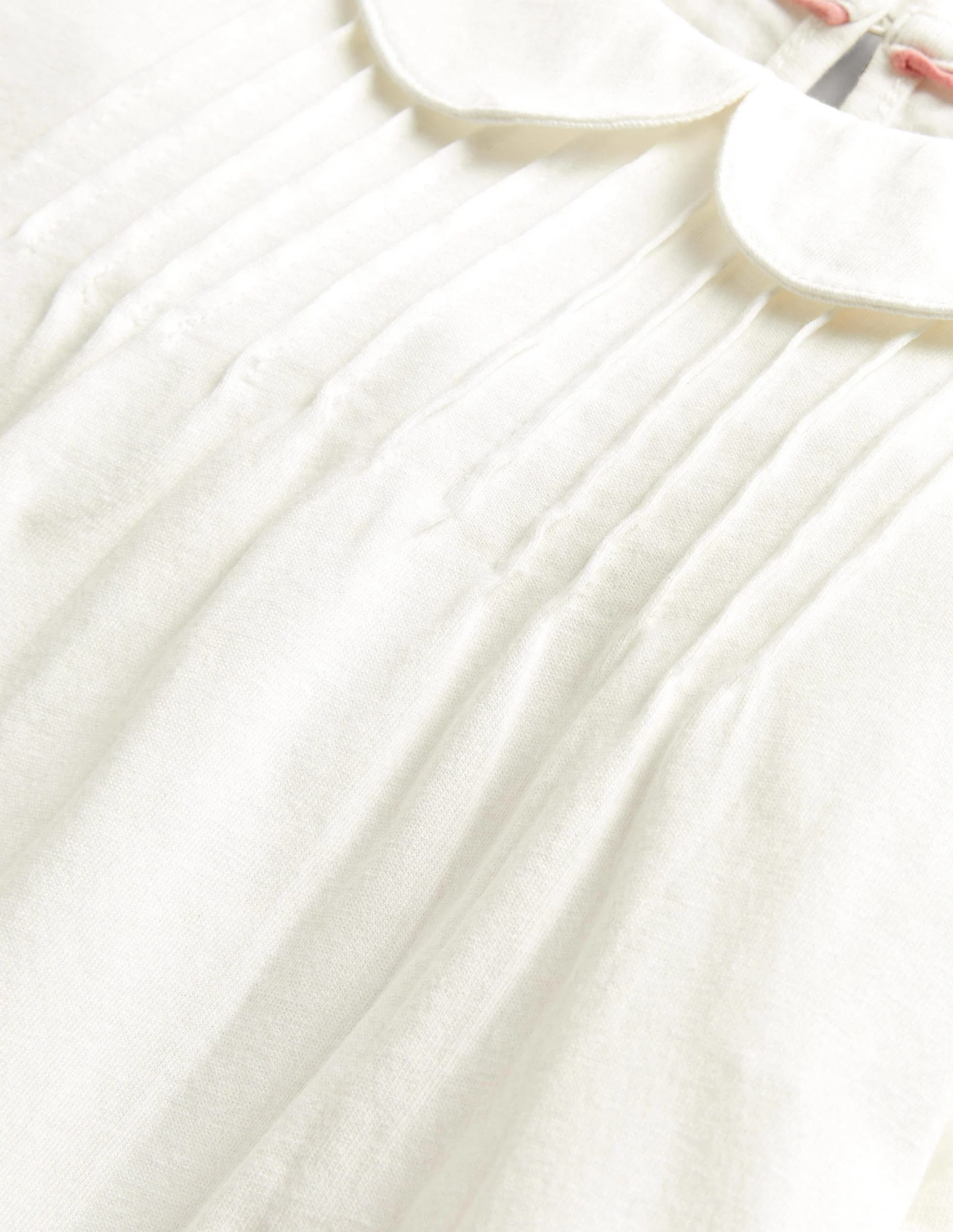 Collared Jersey Top-Ivory - Image 3