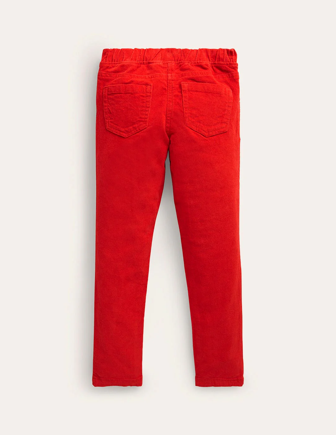 Cord Leggings-Strawberry Tart Red - Image 2