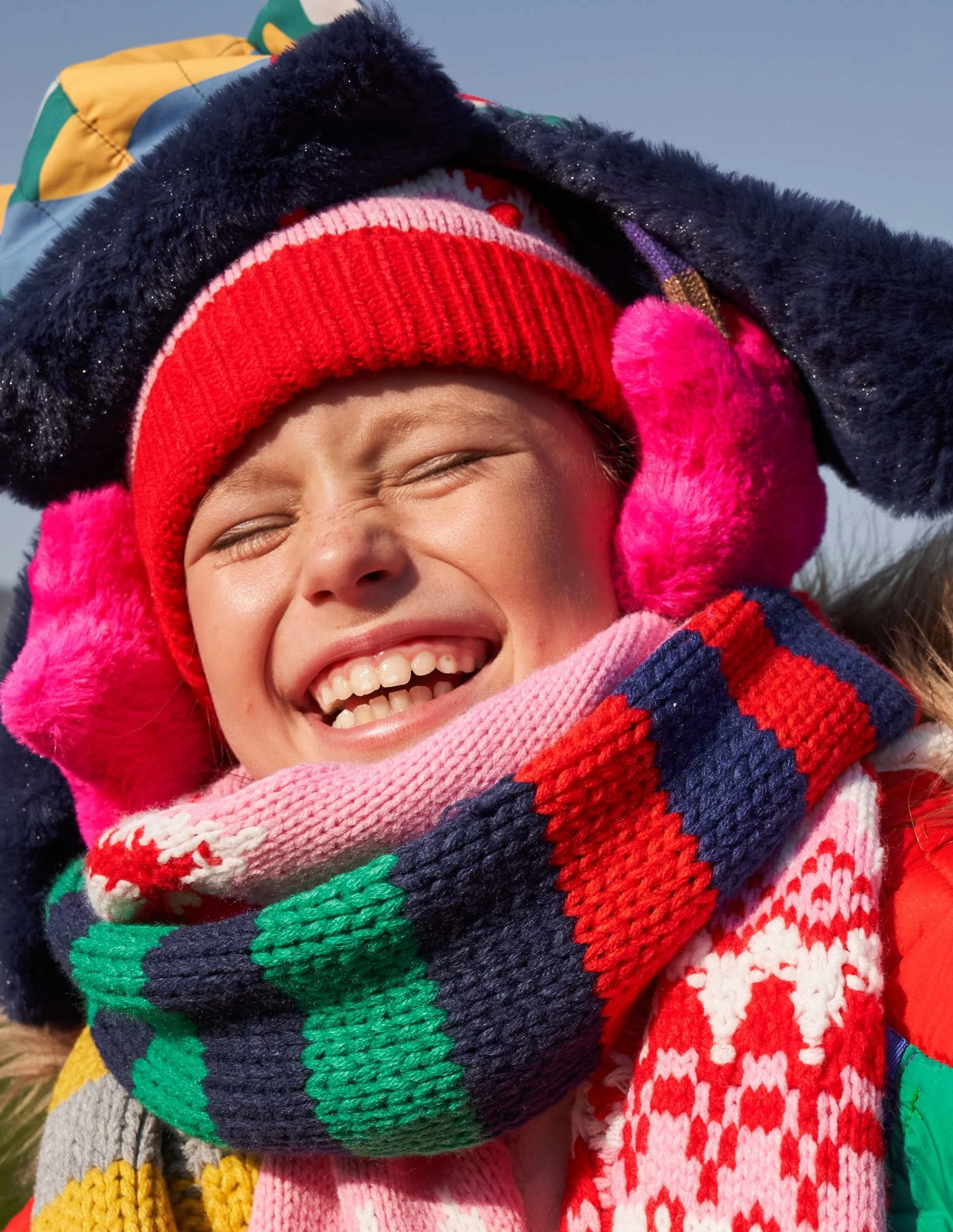 Ear Muffs-Shocking Pink - Image 3
