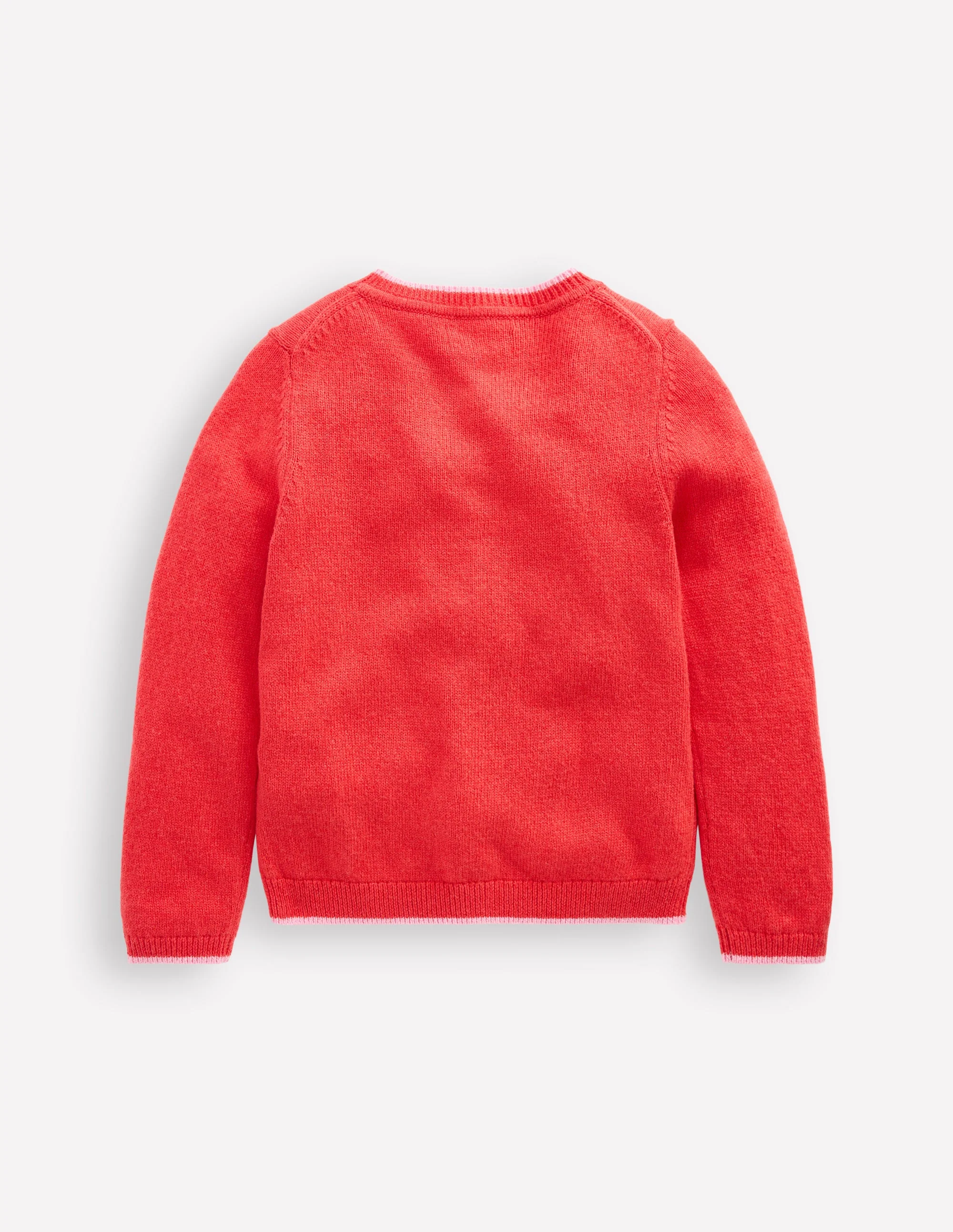 Evelyn Fun Logo Cardigan-Jam Red Bunnies - Image 2