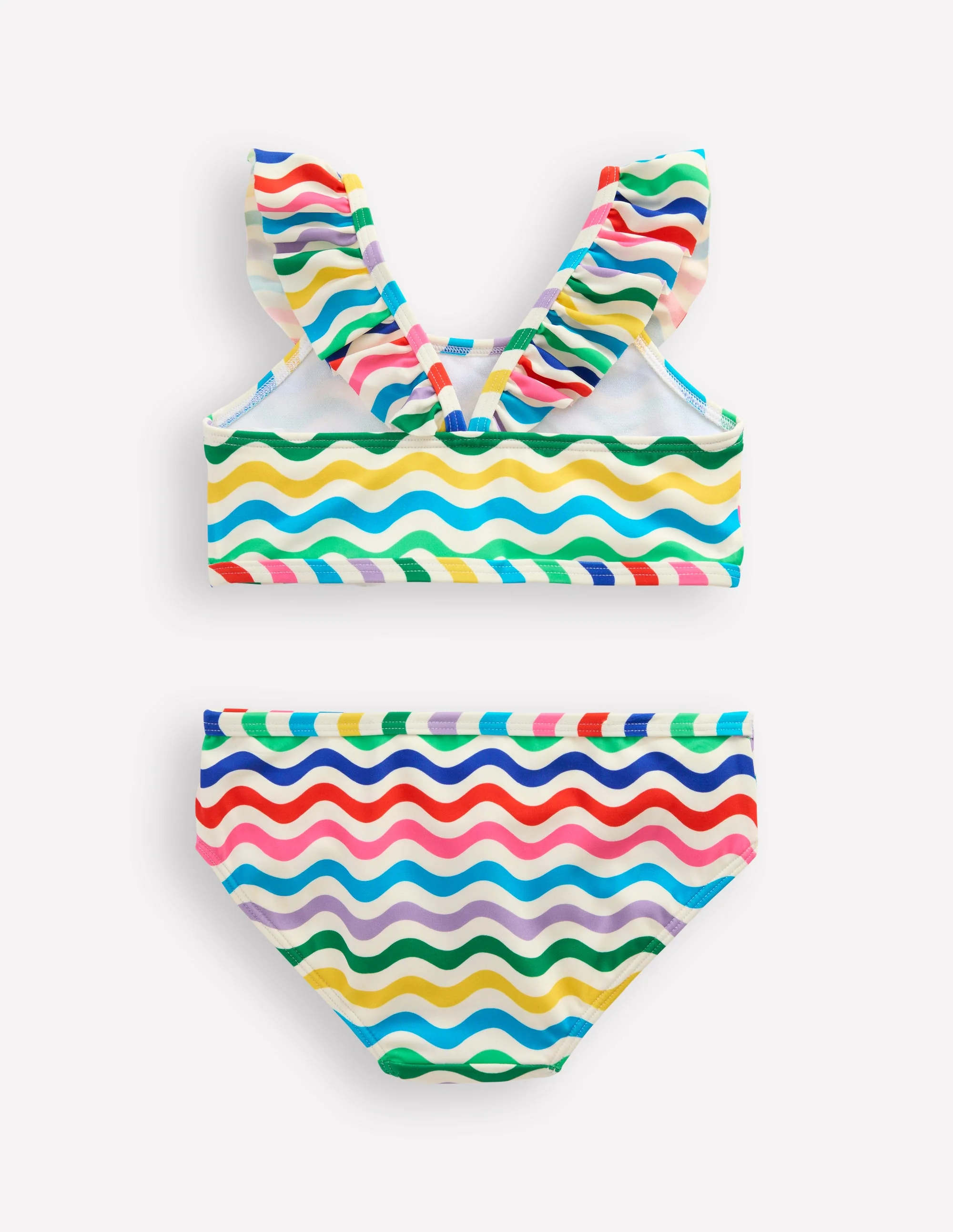 Frill Strap Bikini-Multi Wave - Image 2