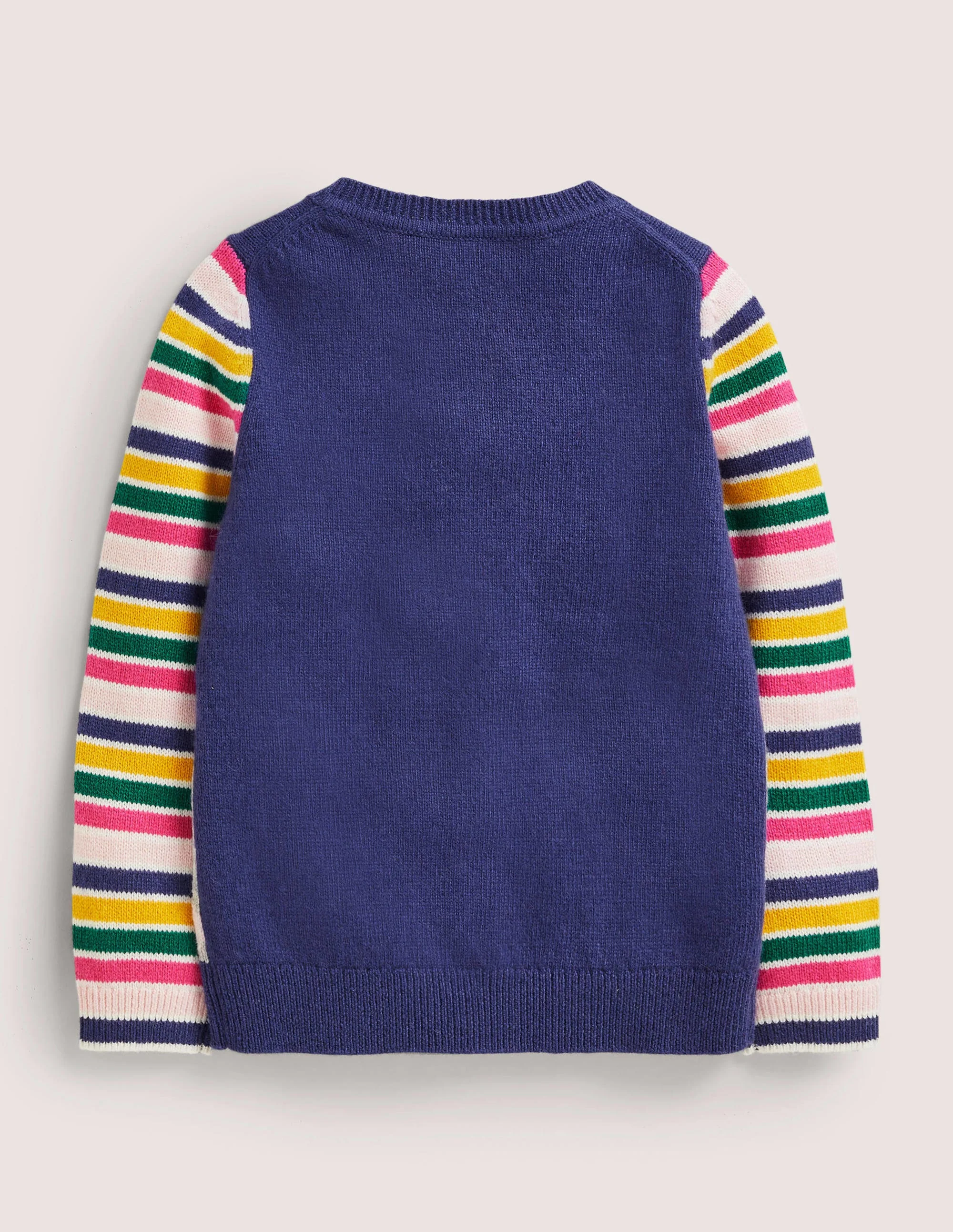 Fun Cardigan-Multi/Navy Rabbit - Image 2