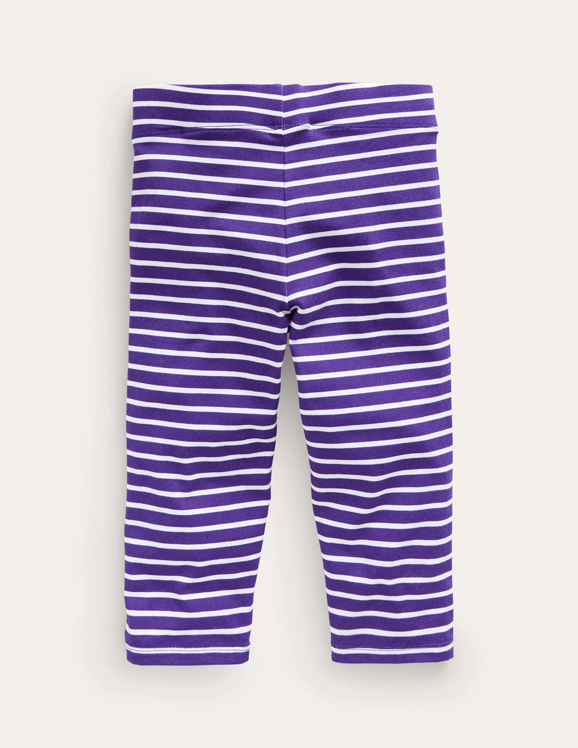 Fun Cropped Leggings-Starboard Blue/Ivory - Image 2