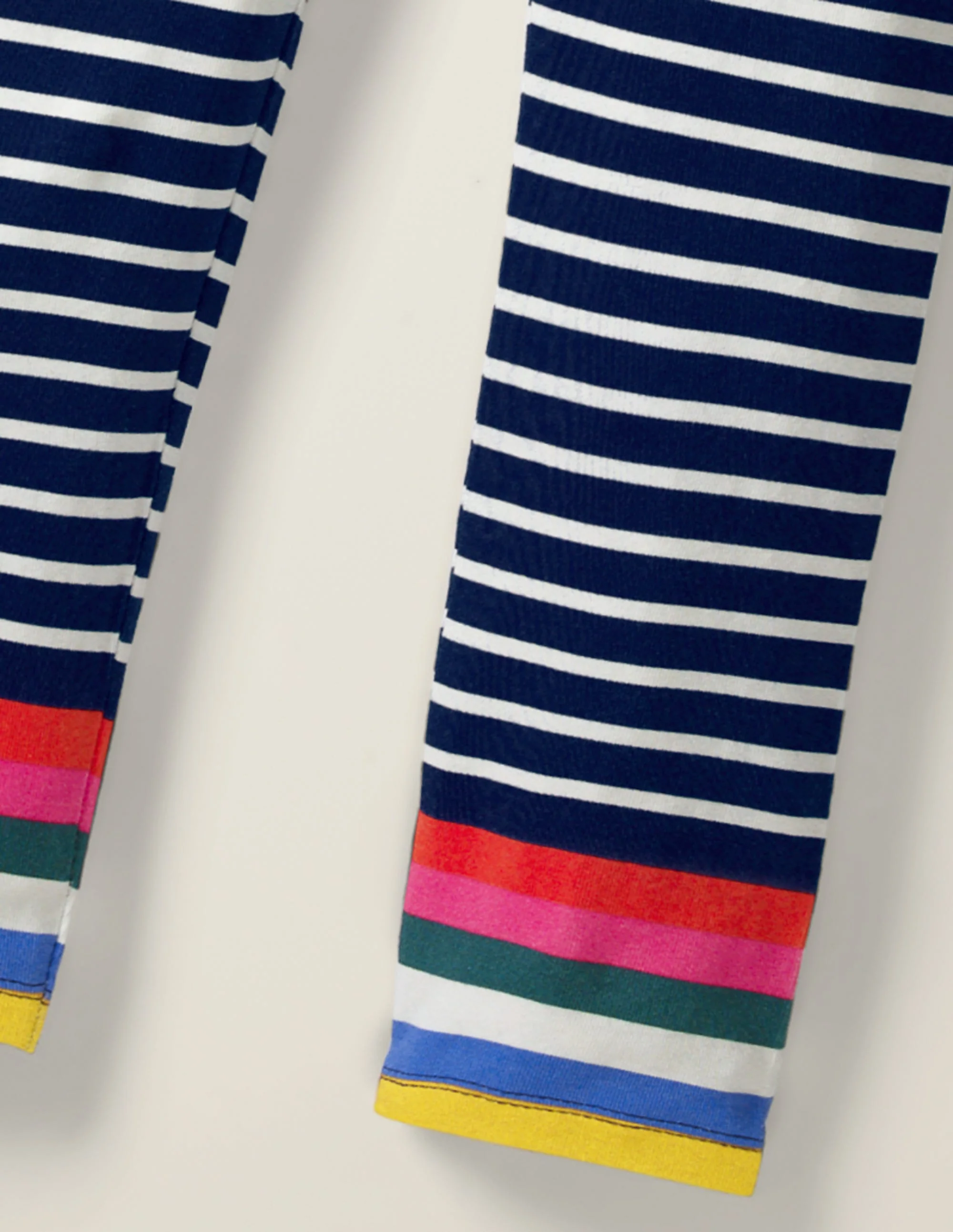 Fun Leggings-Starboard Blue/Ivory Rainbow - Image 3