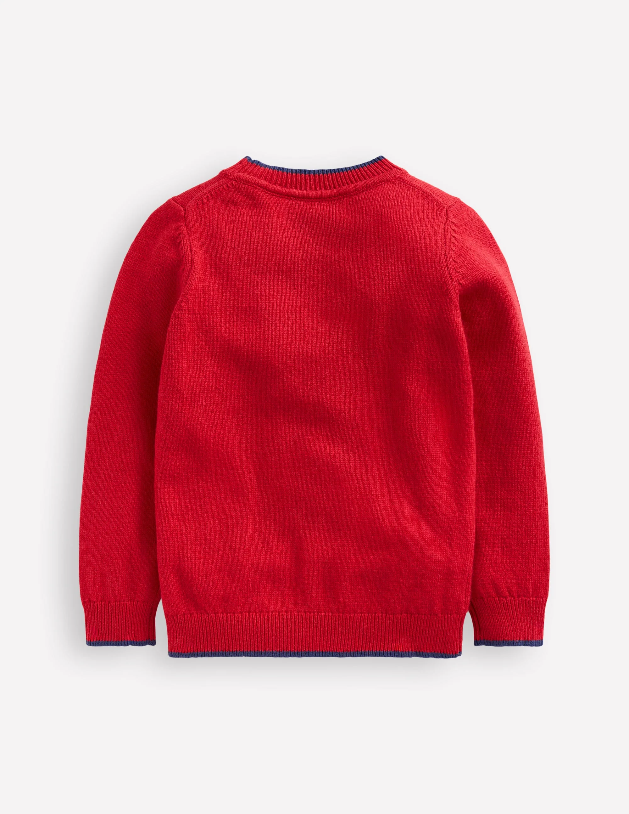 Fun Logo Jumper-Poppy Red Tree - Image 2