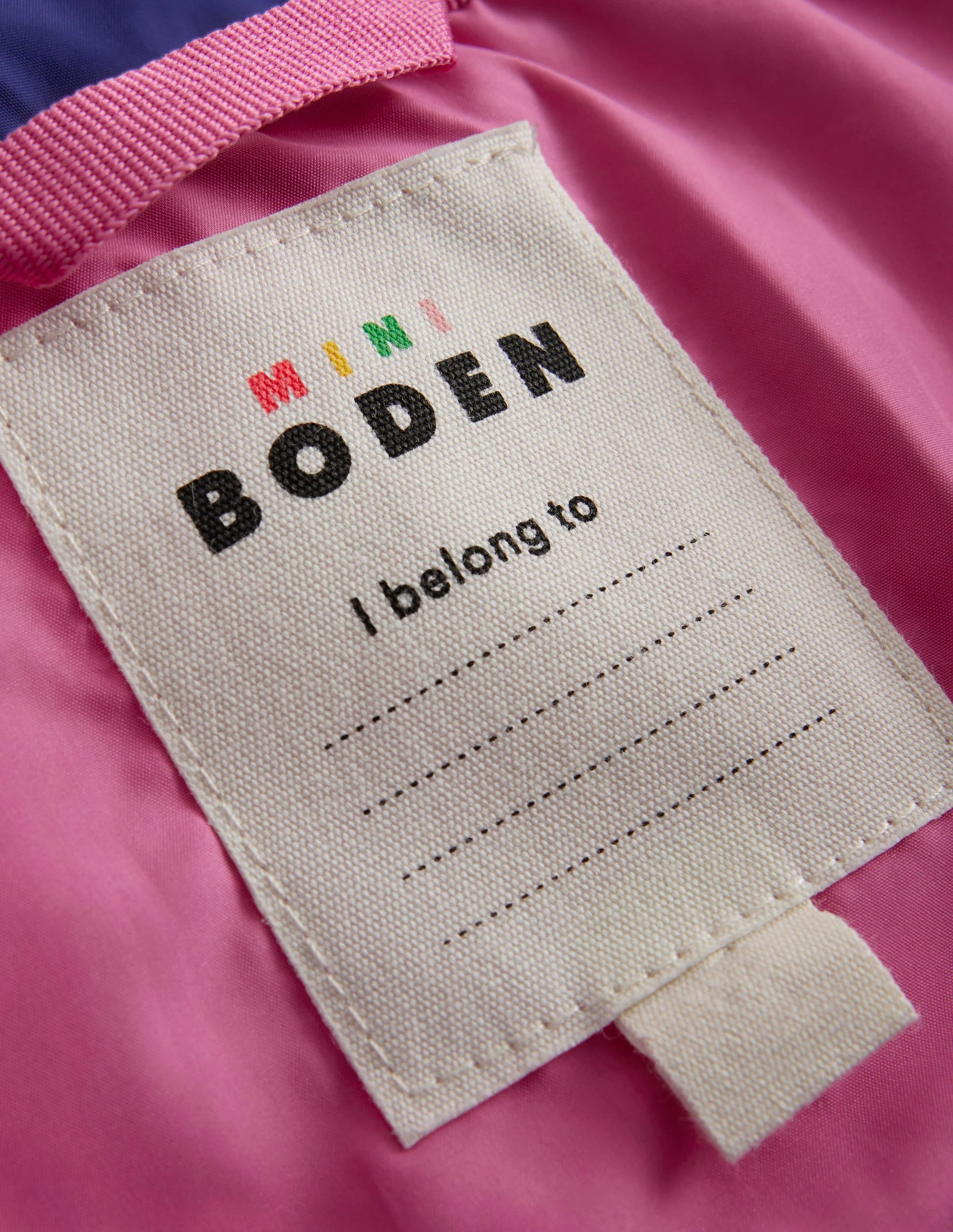 Fun Padded Coat-Colourblock Flower - Image 4