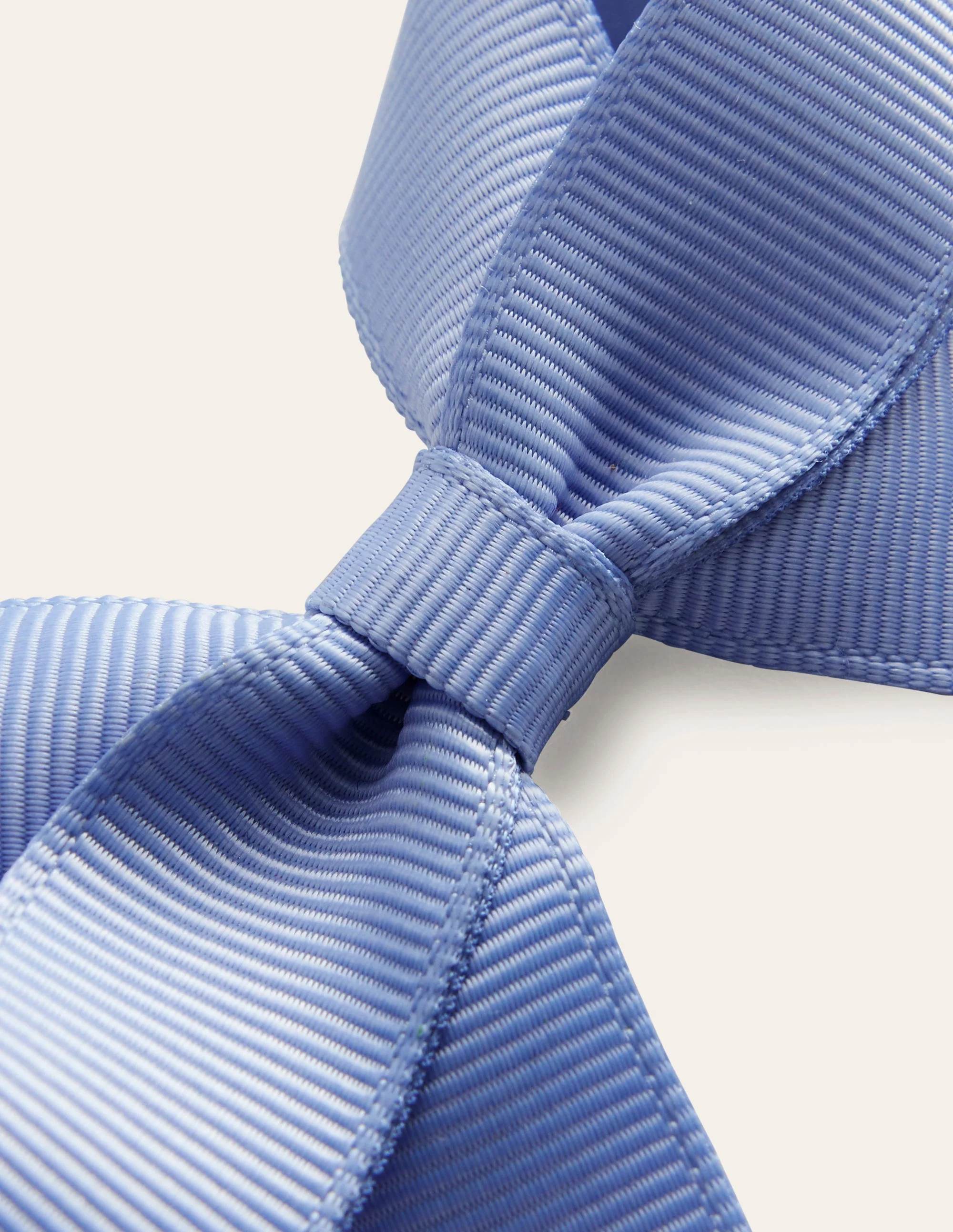 Grosgrain Hair Bow-Baby Blue - Image 3