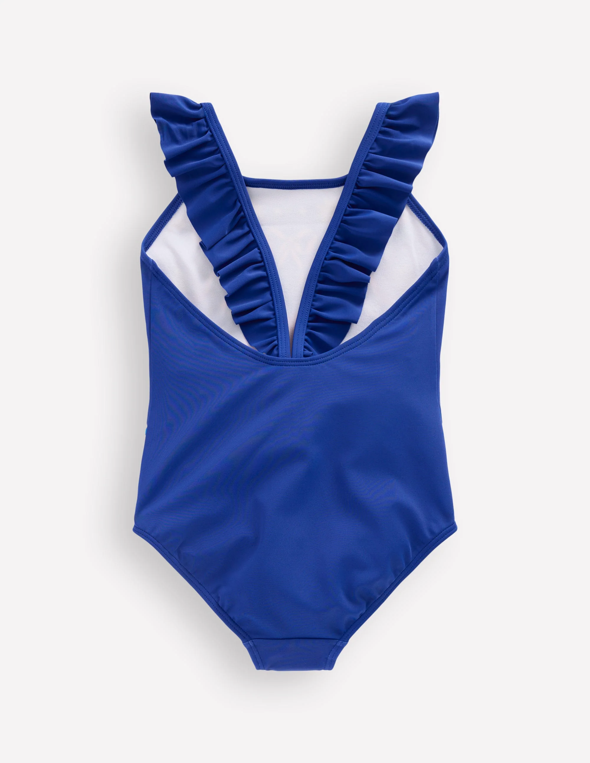 Hallie Frill Strap Swimsuit-Sapphire Blue Unicorn - Image 2