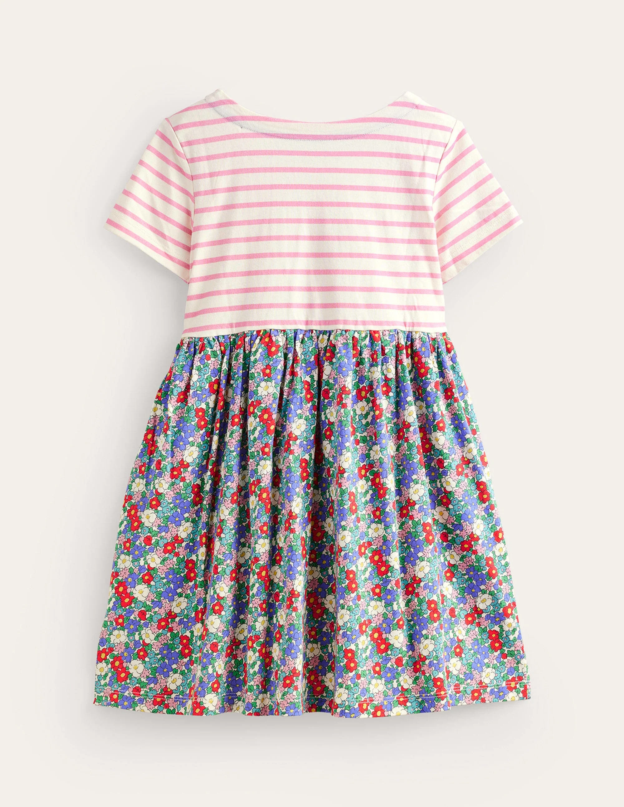 Hotchpotch Jersey dress-Nautical Floral - Image 2