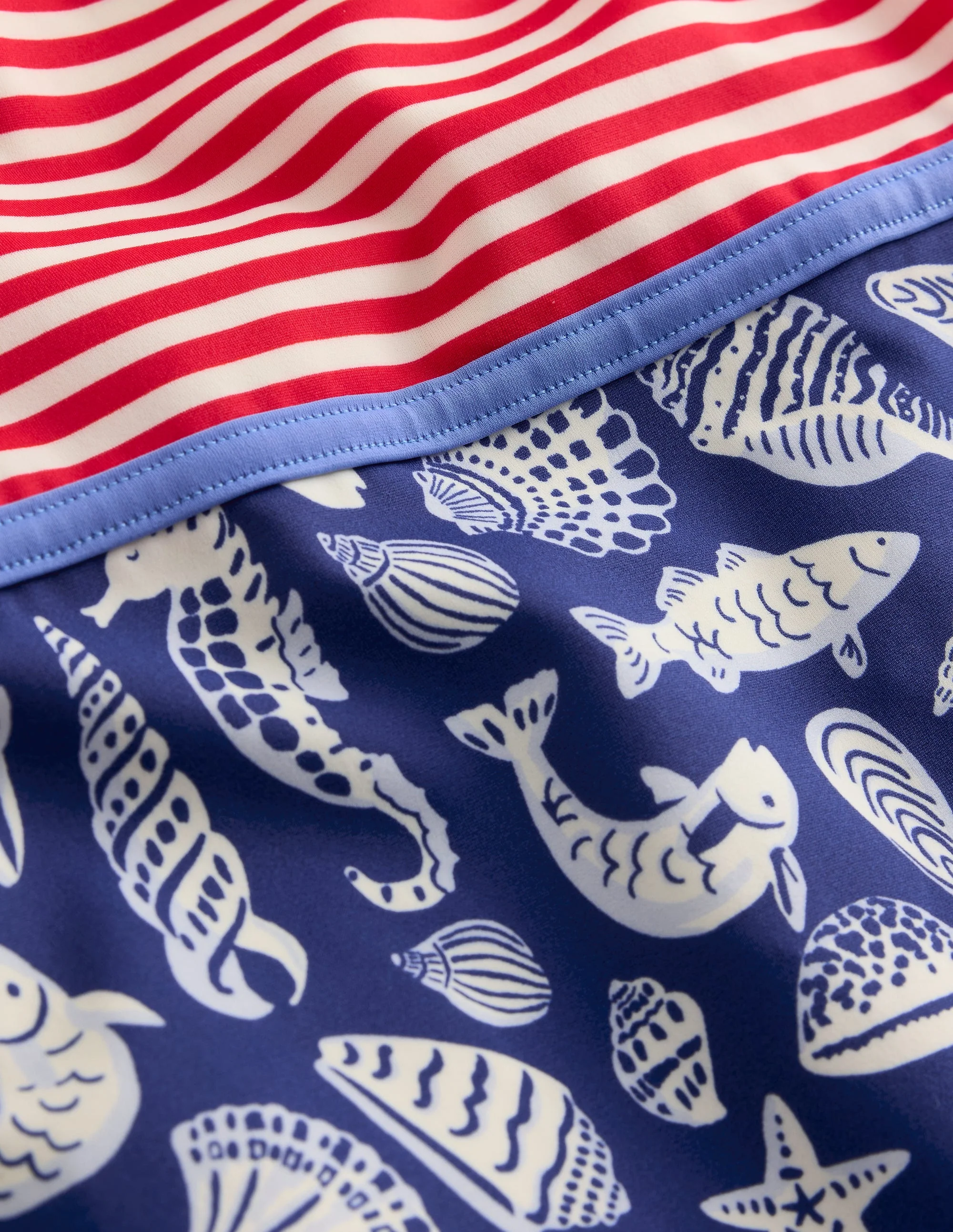 Hotchpotch Swimsuit-Sapphire Blue Seashore - Image 3