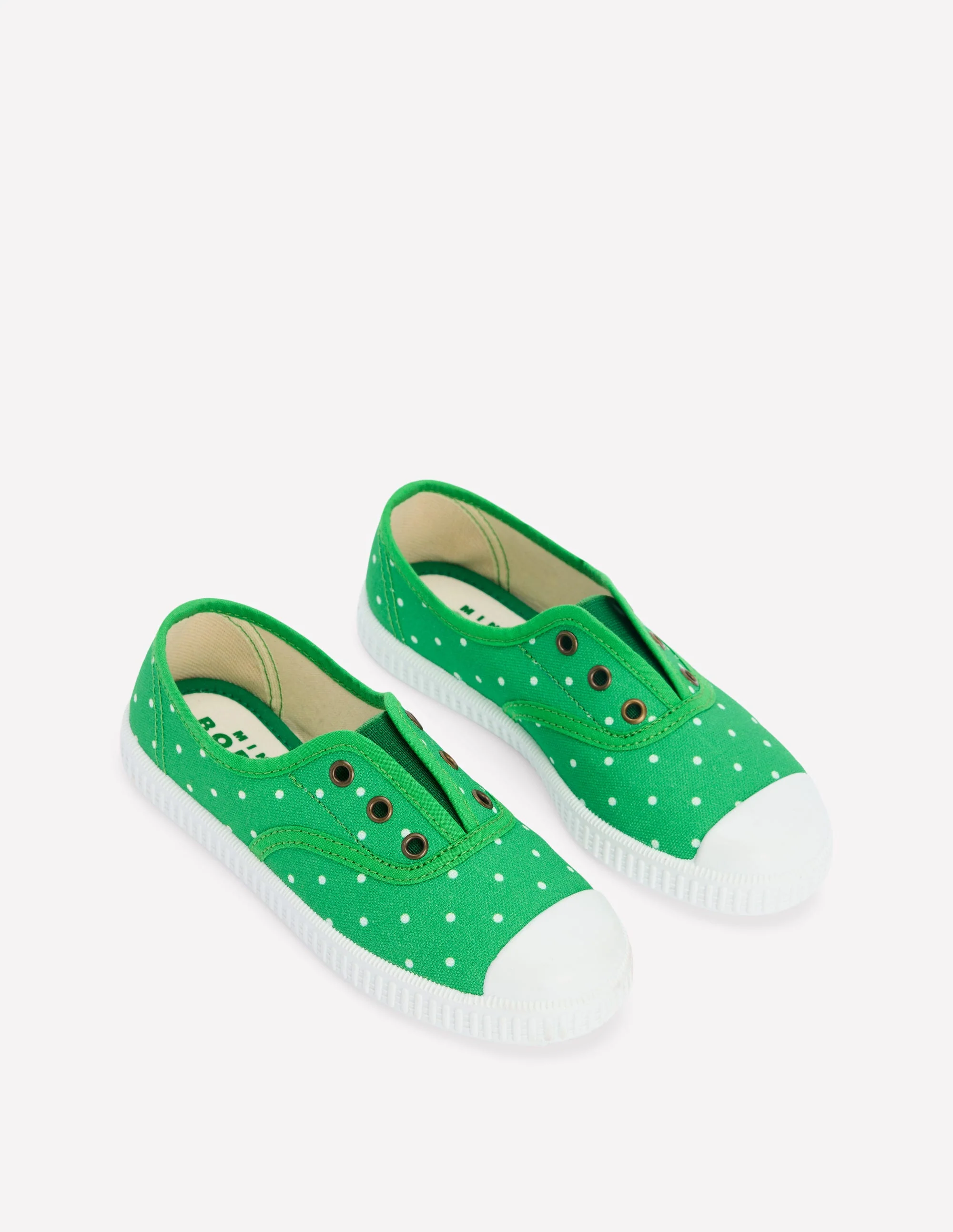 Laceless Canvas Pull-ons-Sapling Green - Image 2