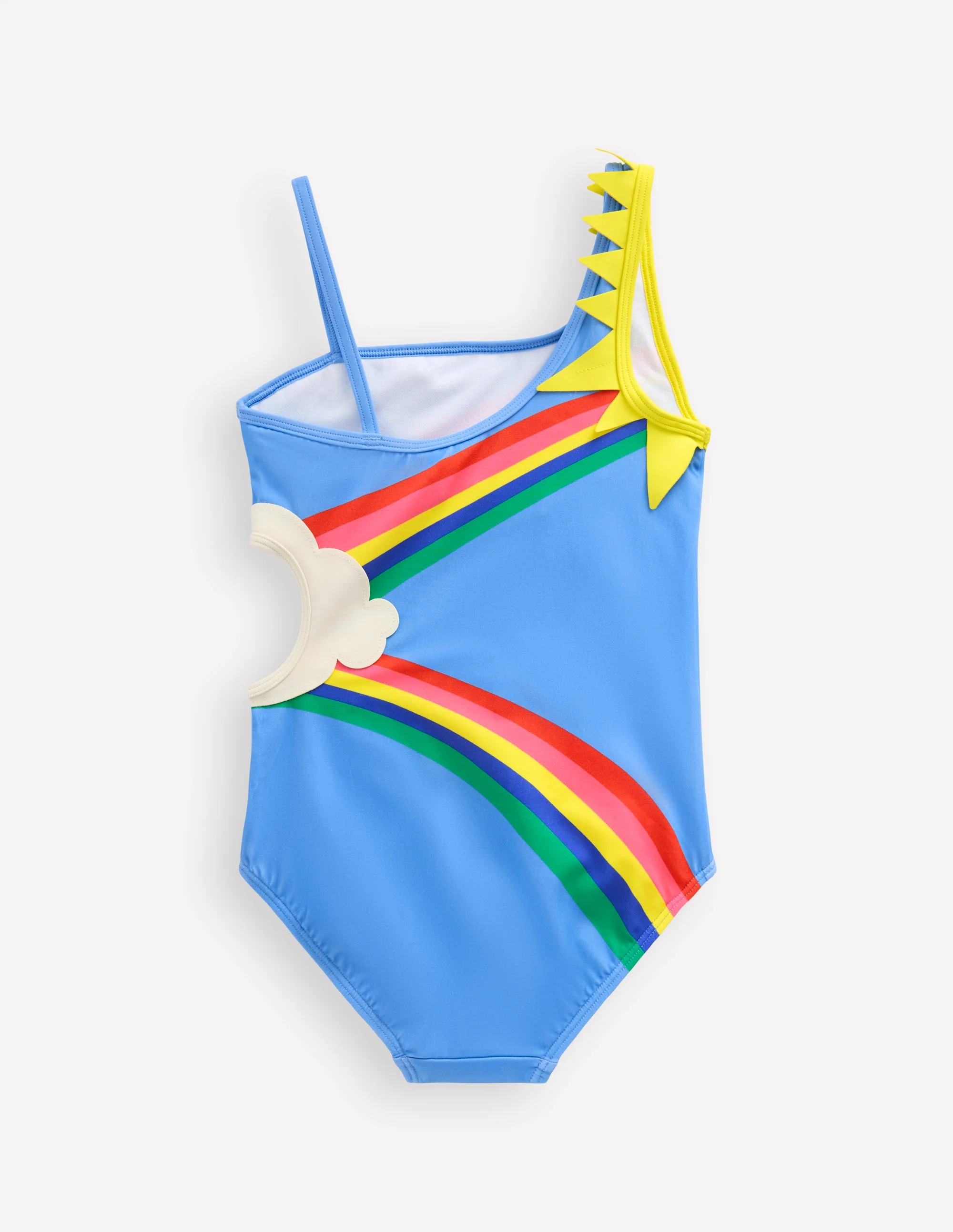 Lettice Cut Out Swimsuit-Forget Me Not Blue Weather - Image 2