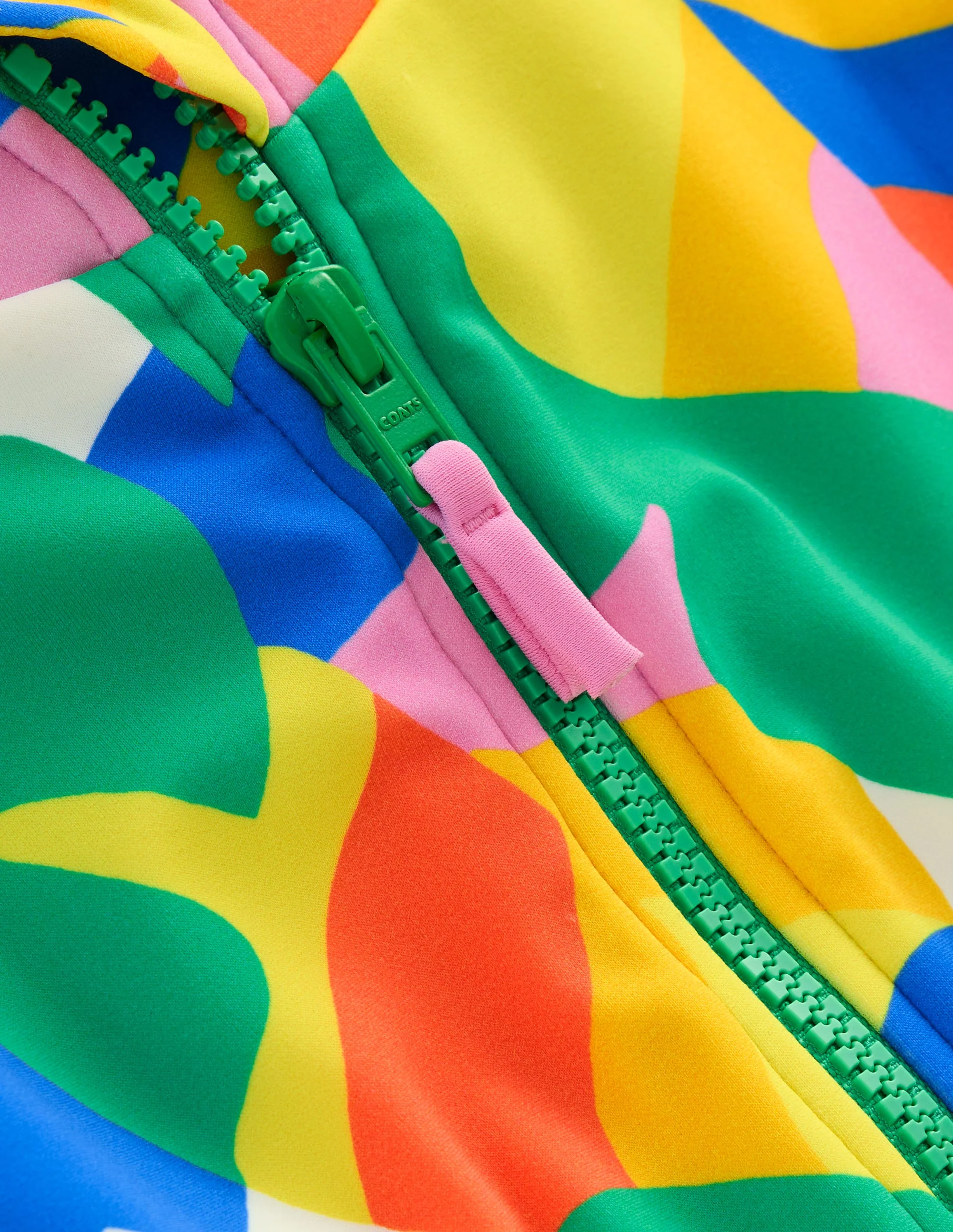 Long-sleeved Swimsuit-Multi Abstract Palm - Image 3