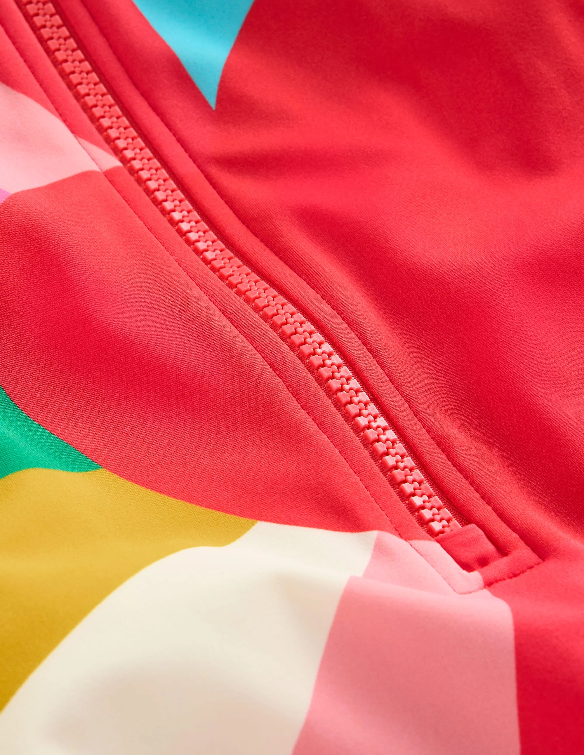 Long-sleeved Swimsuit-Multi Rainbow Heart - Image 3