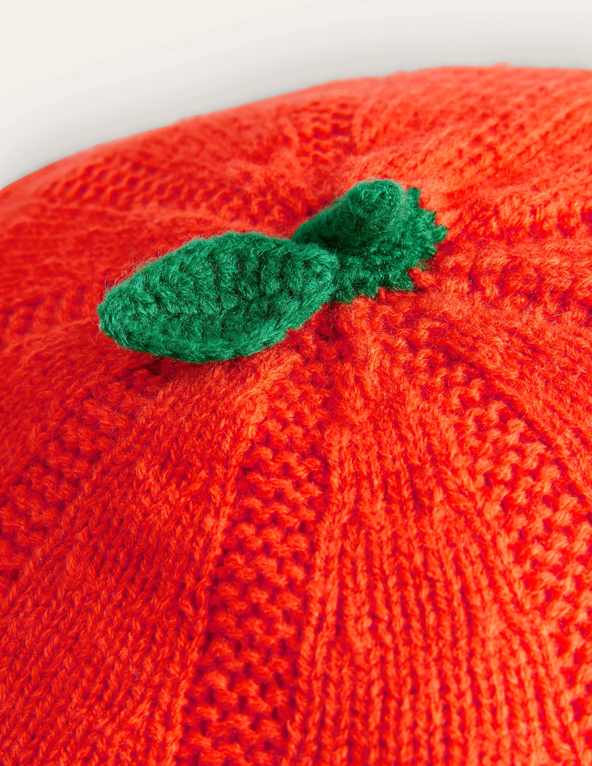 Novelty Beret-Orange Pumpkin - Image 3