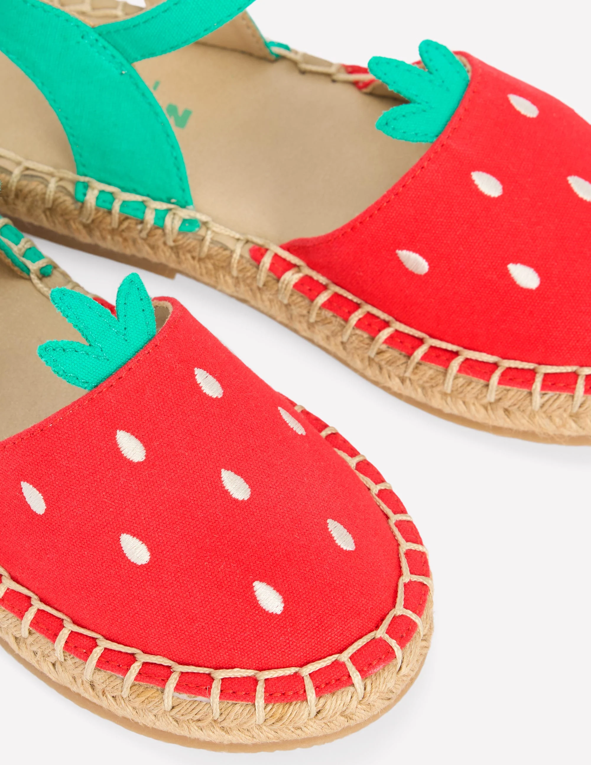 Novelty Espadrilles-Strawberry - Image 3