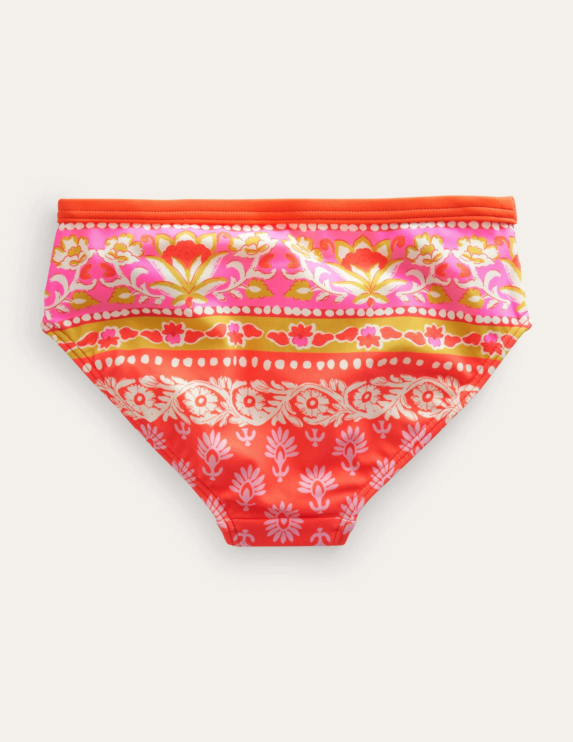 Patterned Bikini Bottoms-Firework Woodblock - Image 2