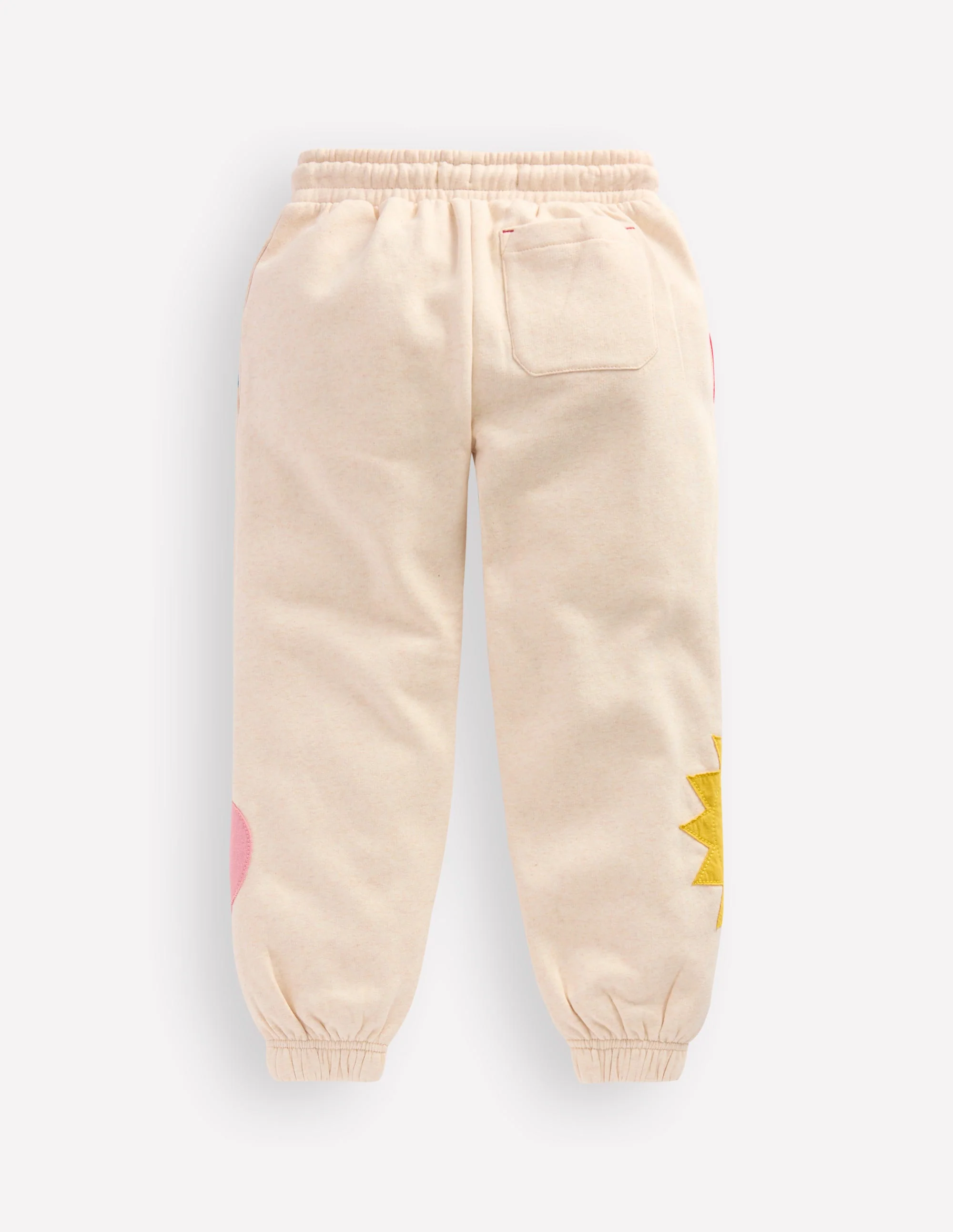 Printed Cosy Sweatpants-Applique Shapes - Image 2