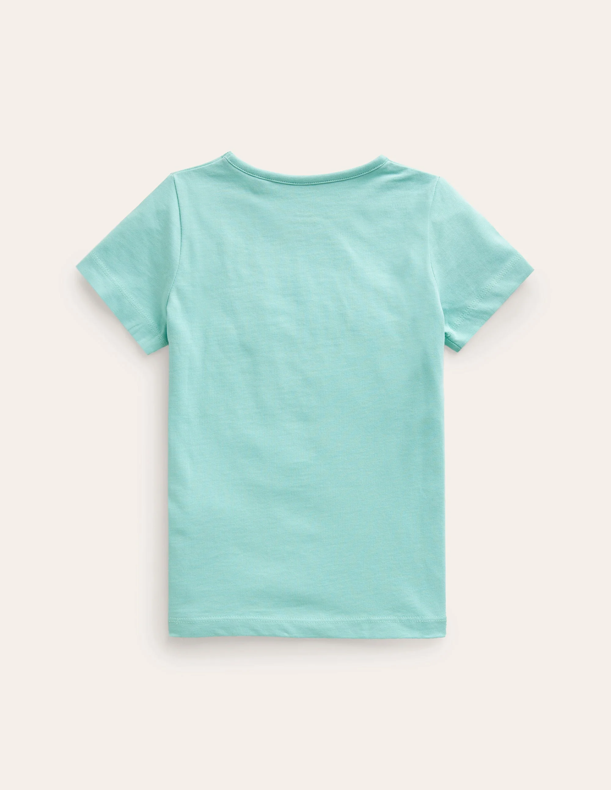 Printed Graphic T-Shirt-Fountain Green Ice Cream - Image 2
