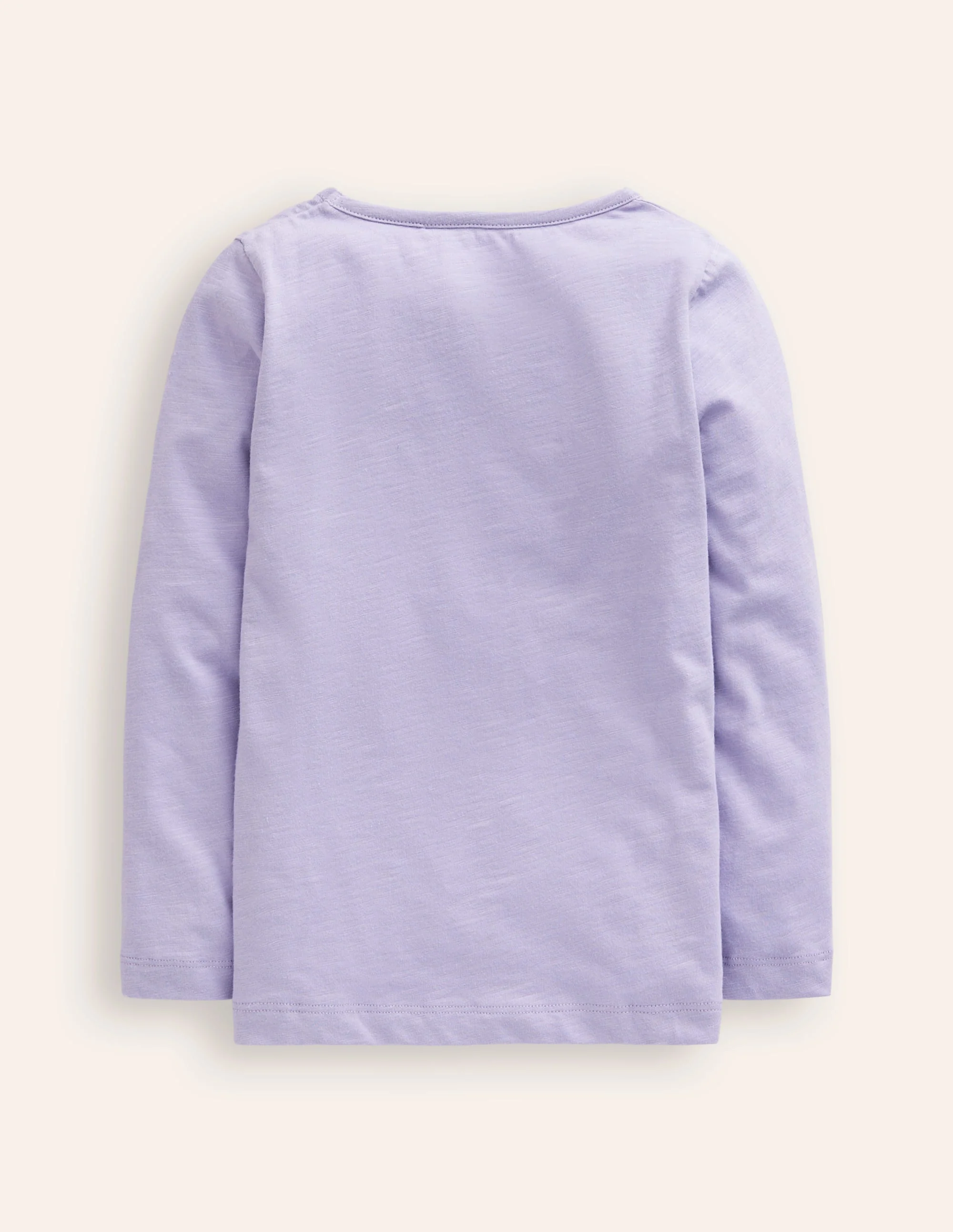Printed Graphic T-Shirt-Misty Lavendar Horses - Image 2