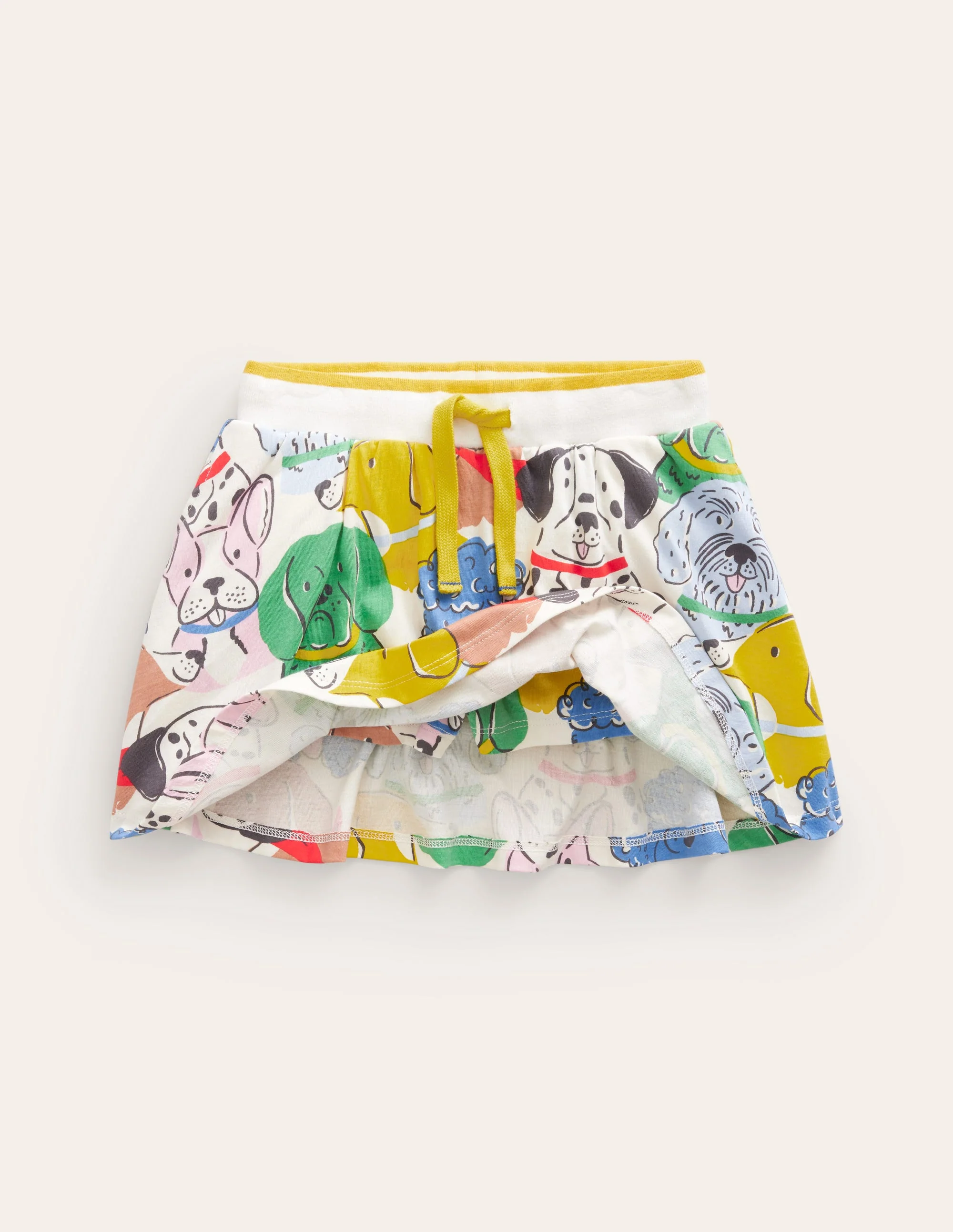 Printed Jersey Skort-Multi Dog - Image 4