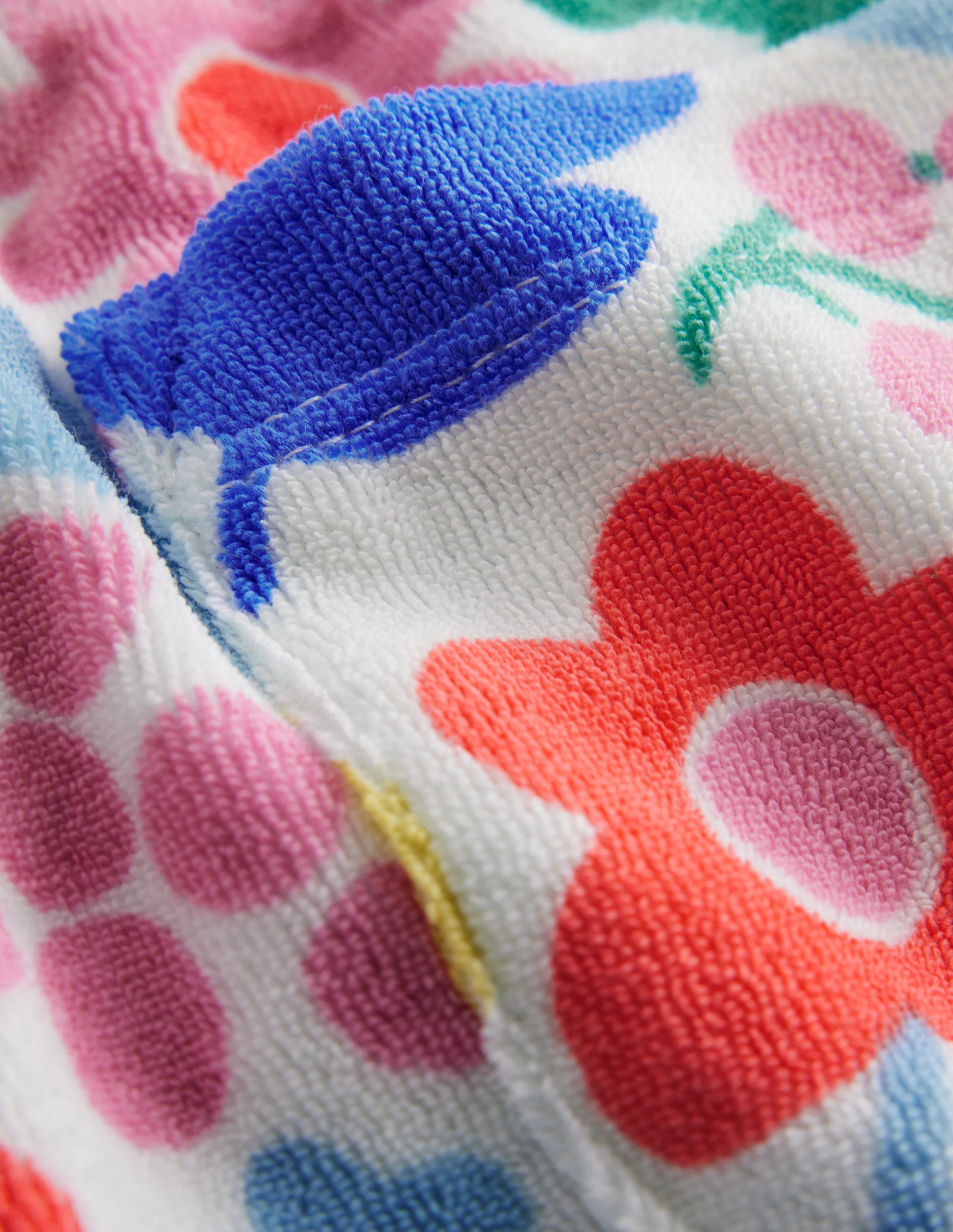 Printed Towelling Shorts-Multi Holiday Stencil - Image 3