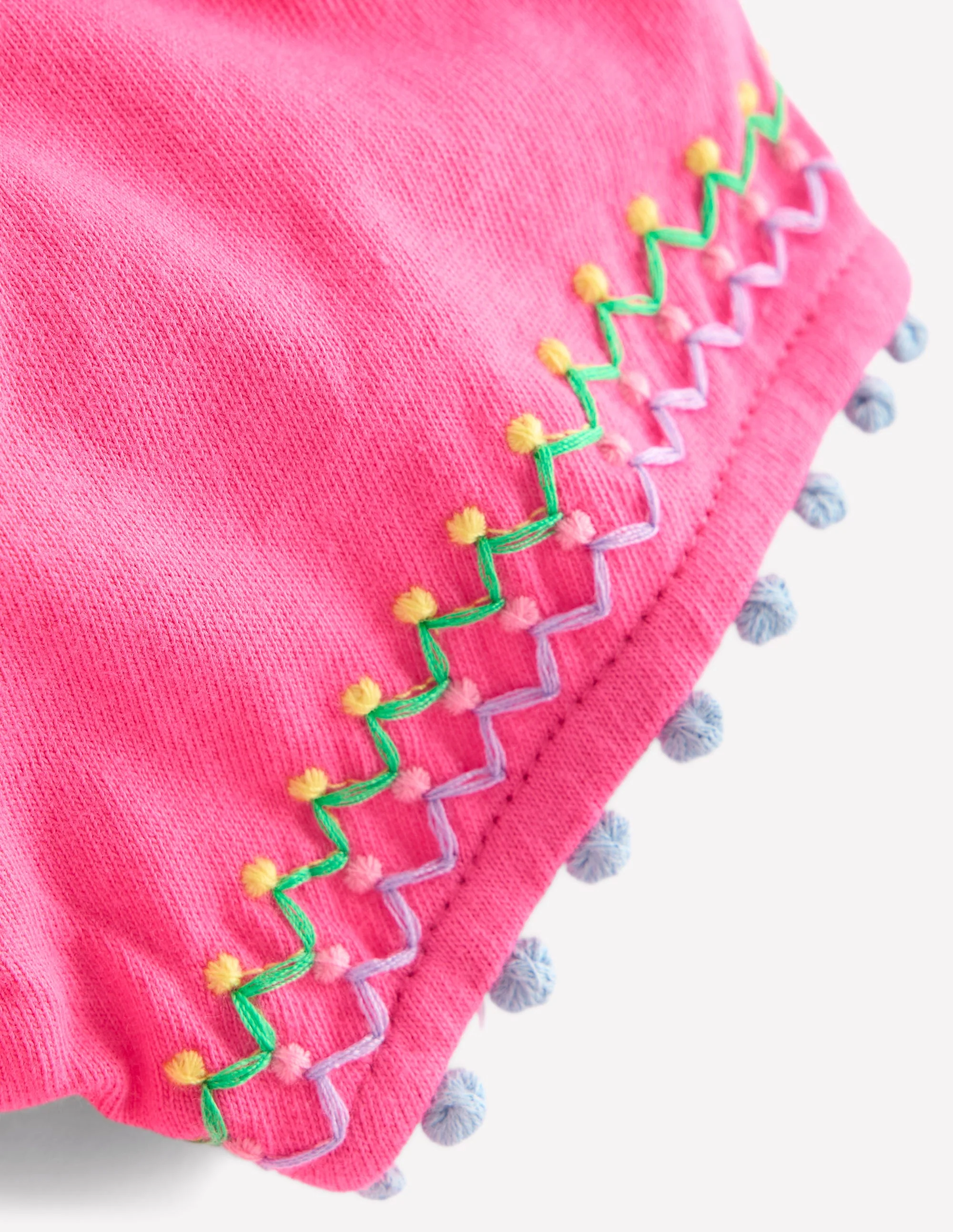 Puff Sleeve T-shirt-Flamingo Pink - Image 3