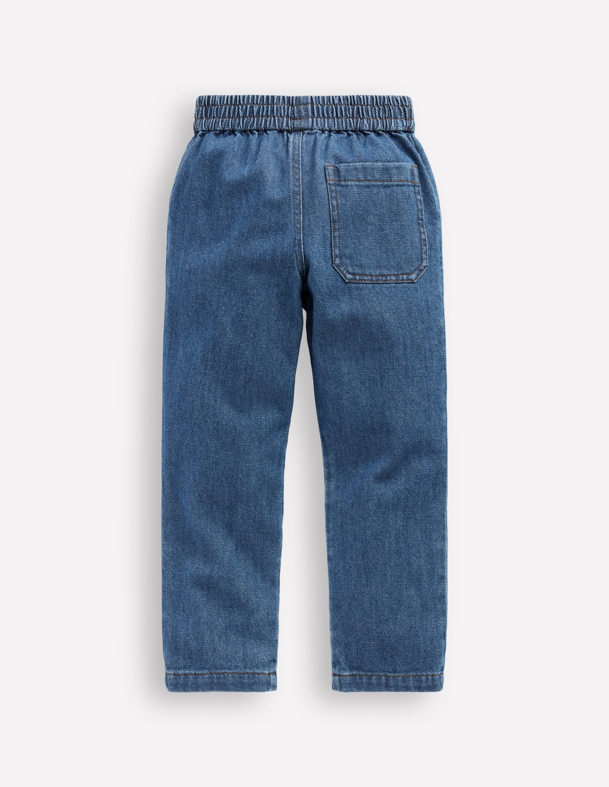 Pull-On Pants-Vintage Embroidered Daisy - Image 2