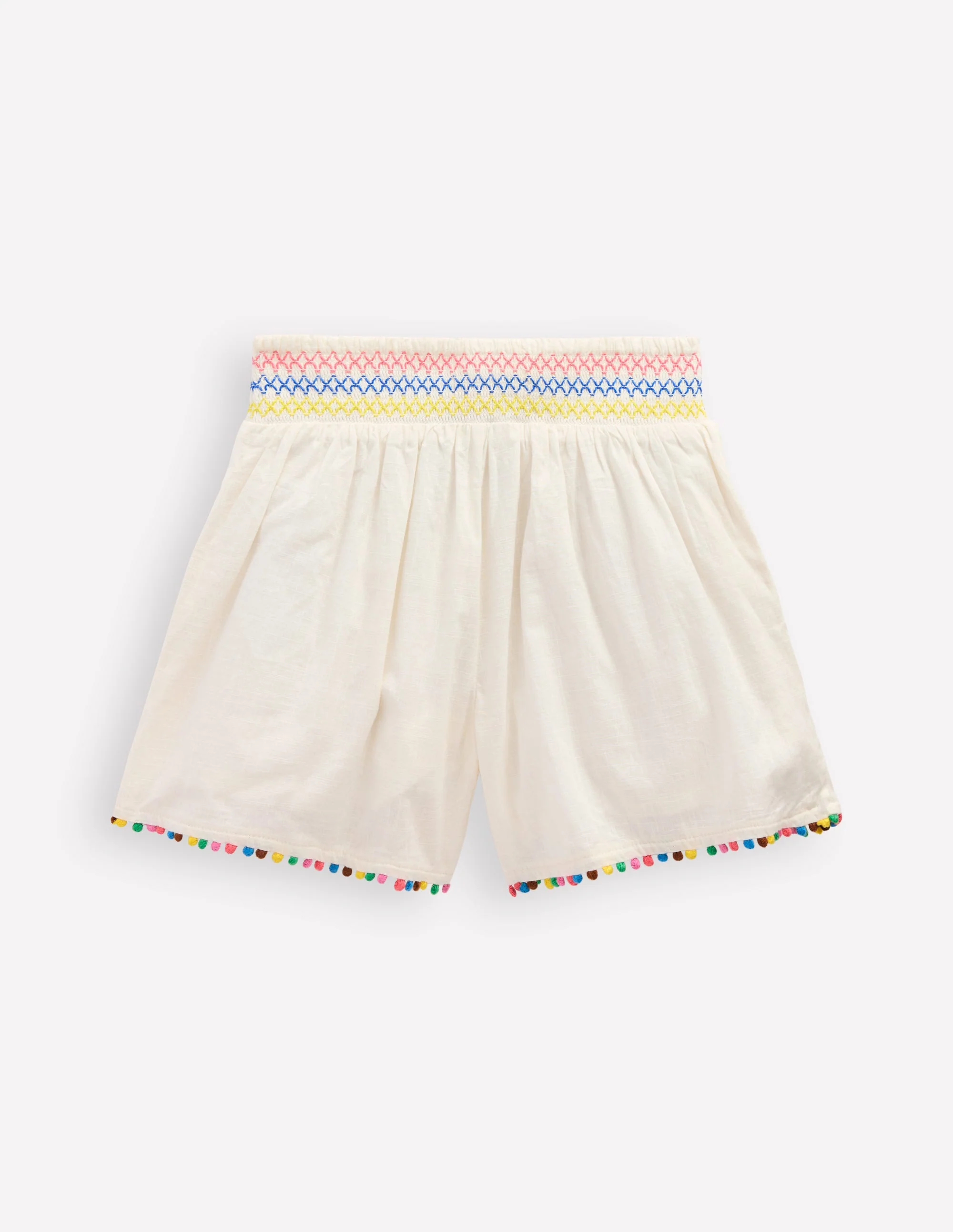 Pull-On Shorts-Soft Ivory - Image 2