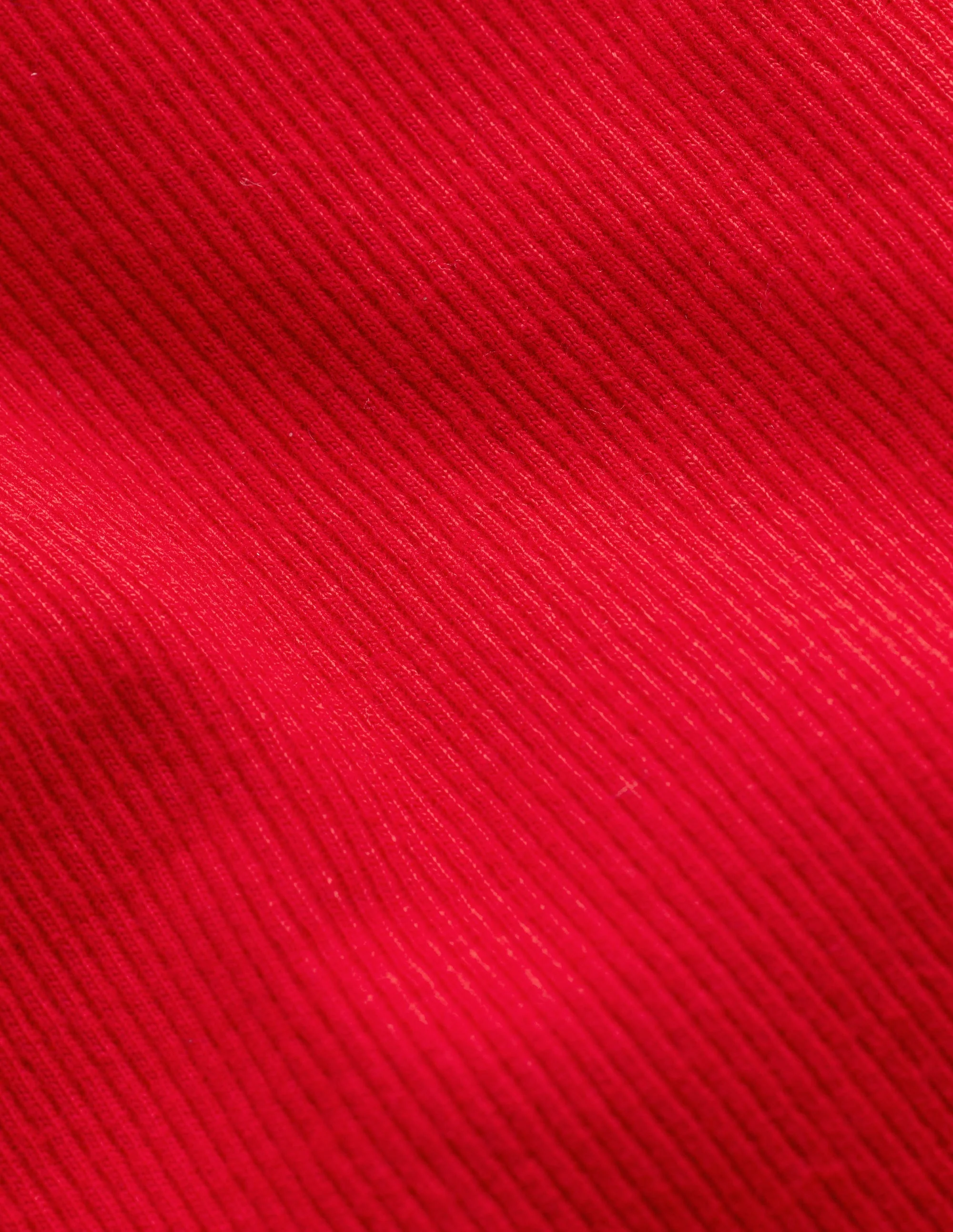 Ribbed Long Sleeve T-shirt-Cherry Jam/Soft Ivory Stripe - Image 3