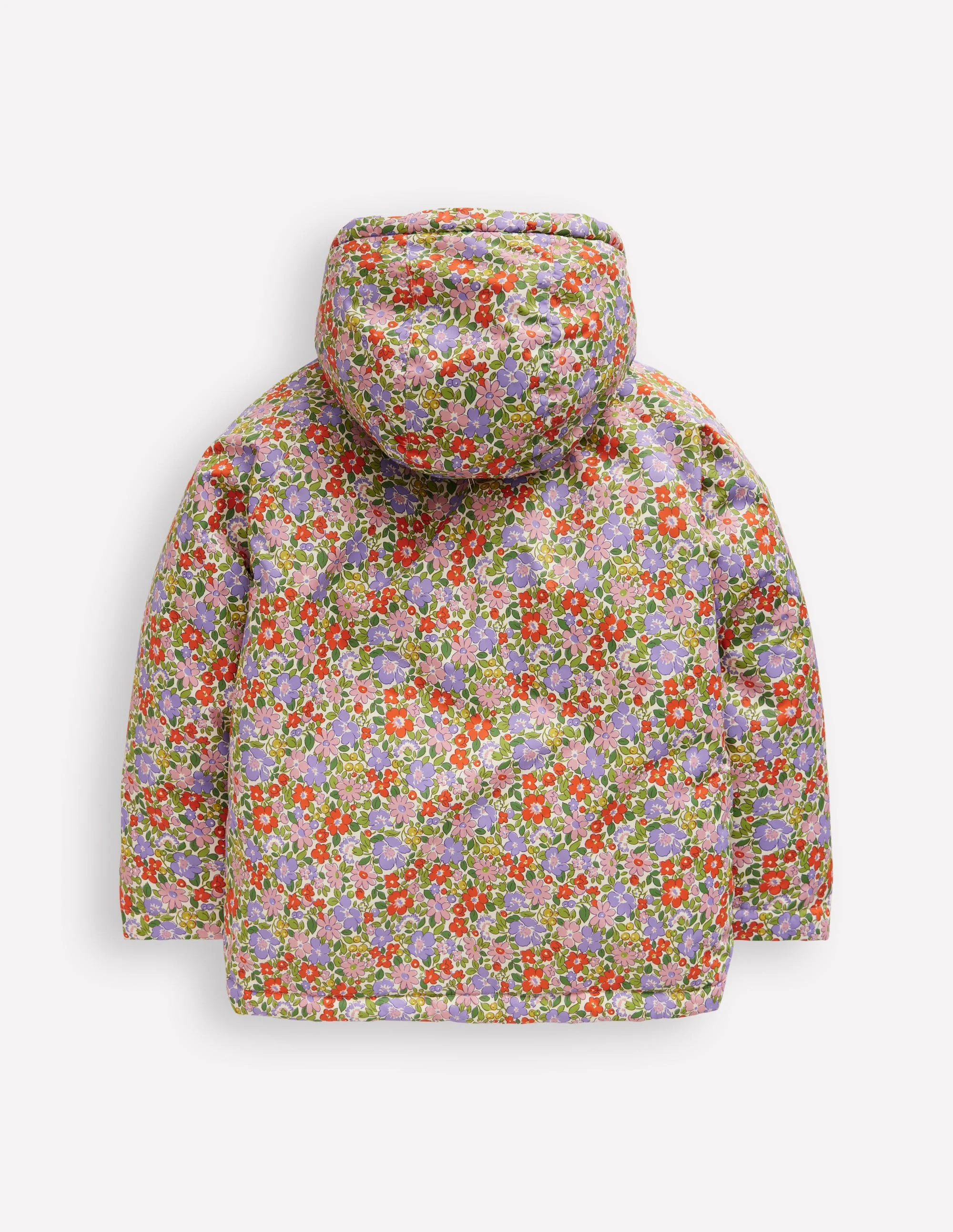 Sherpa Lined Parka-Aster Purple Flowerbed - Image 3