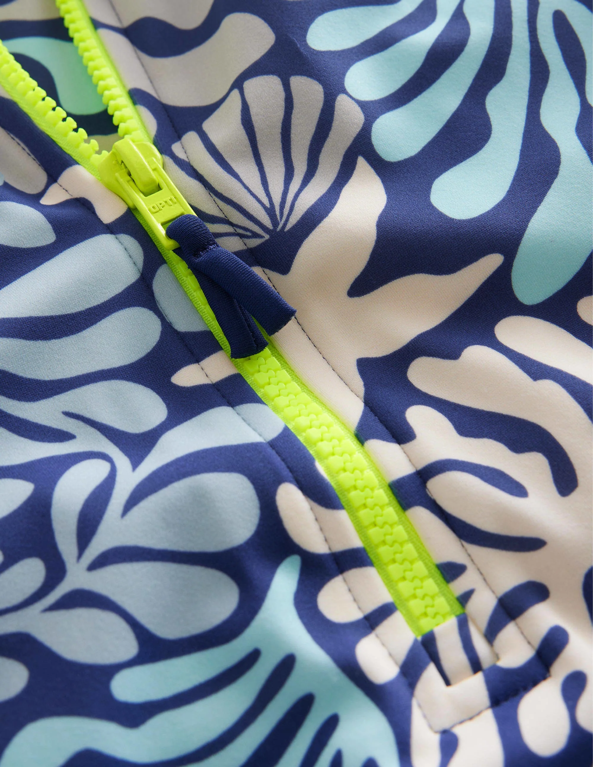 Short-sleeved Swimsuit-Starboard Coral Reef - Image 3