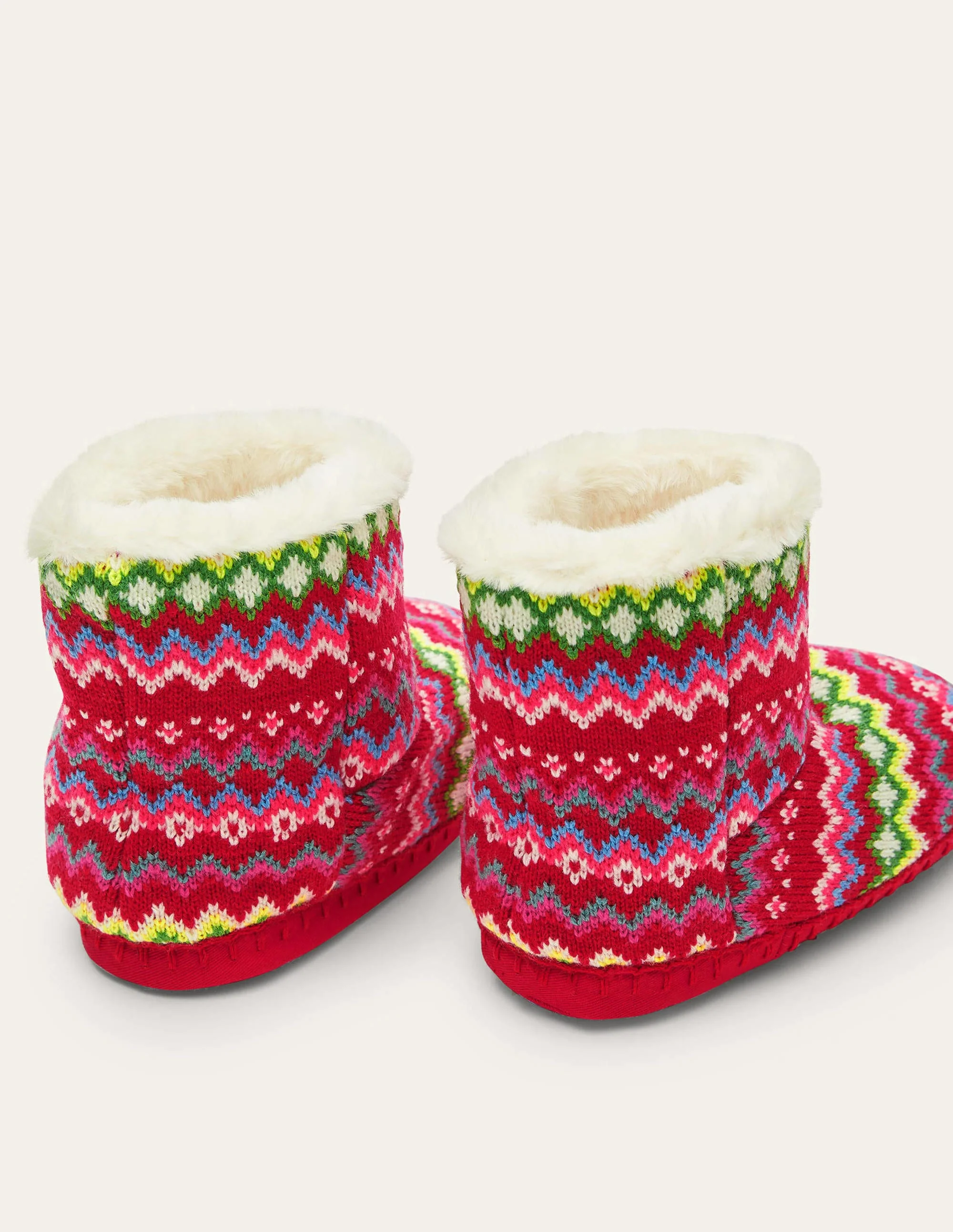 Slipper Boots-Multi Fairisle - Image 3
