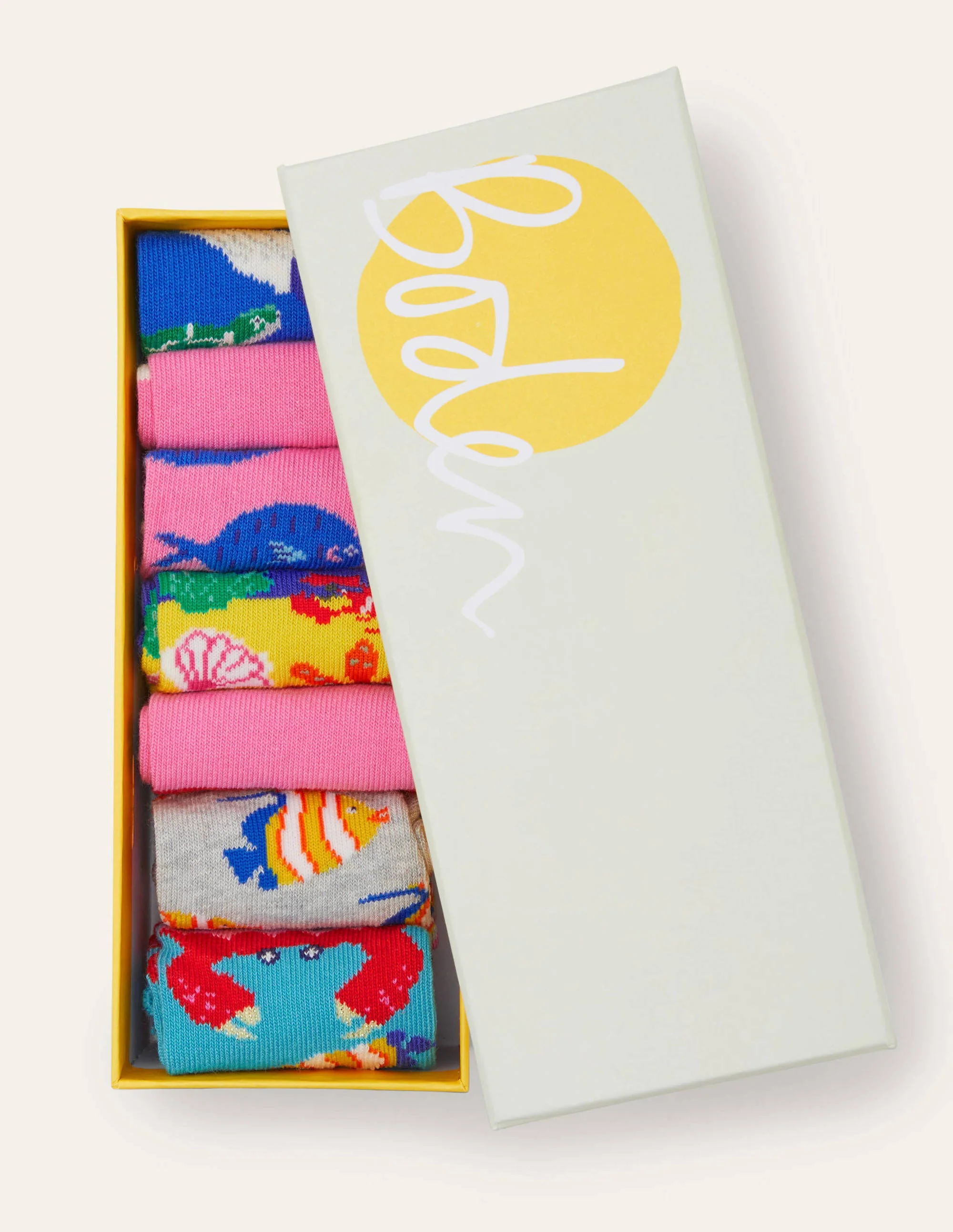 Sock Box 7 Pack-Underwater Animals - Image 2